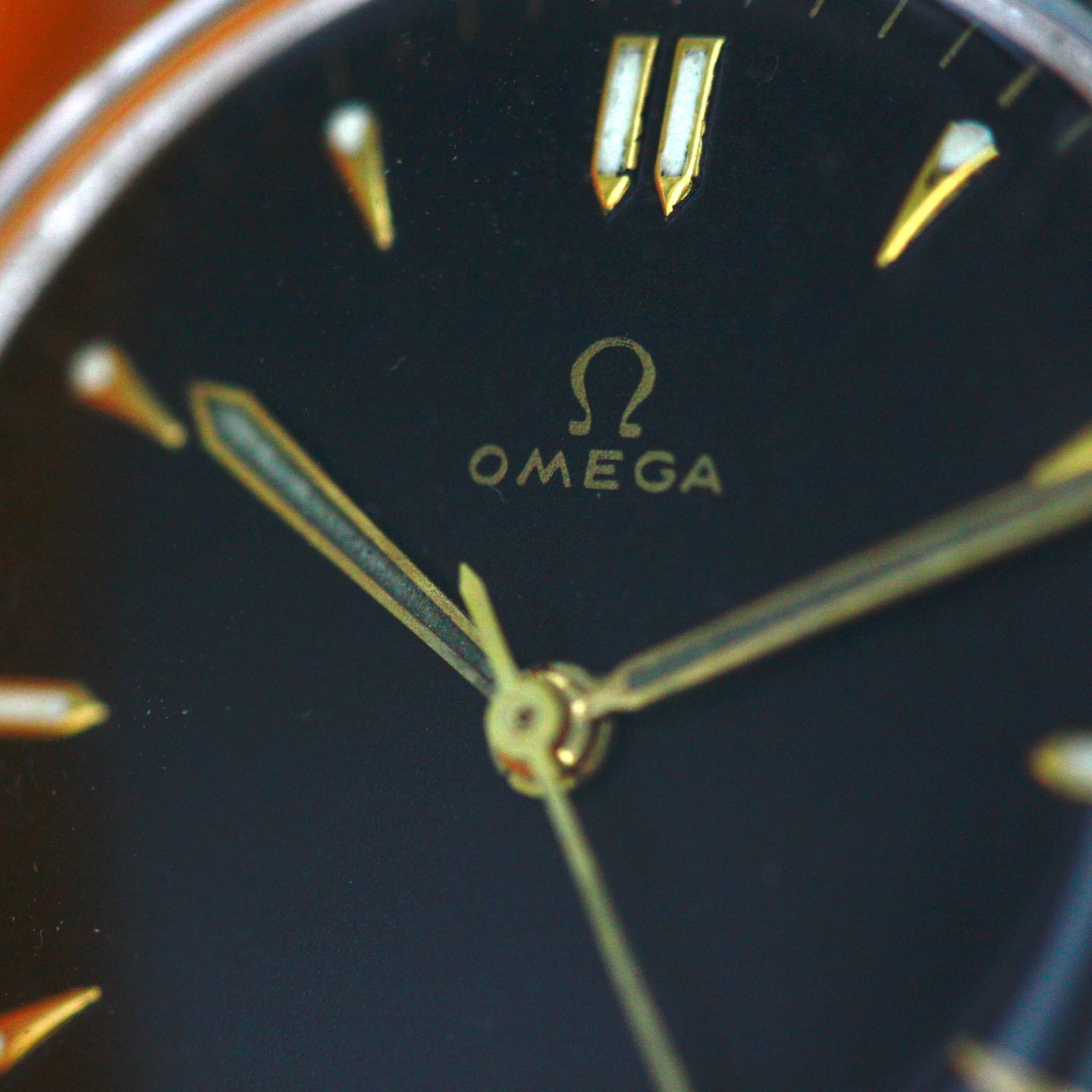 Omega Vintage 201/7 (1900) - Zwart wijzerplaat 34mm Staal (8/8)