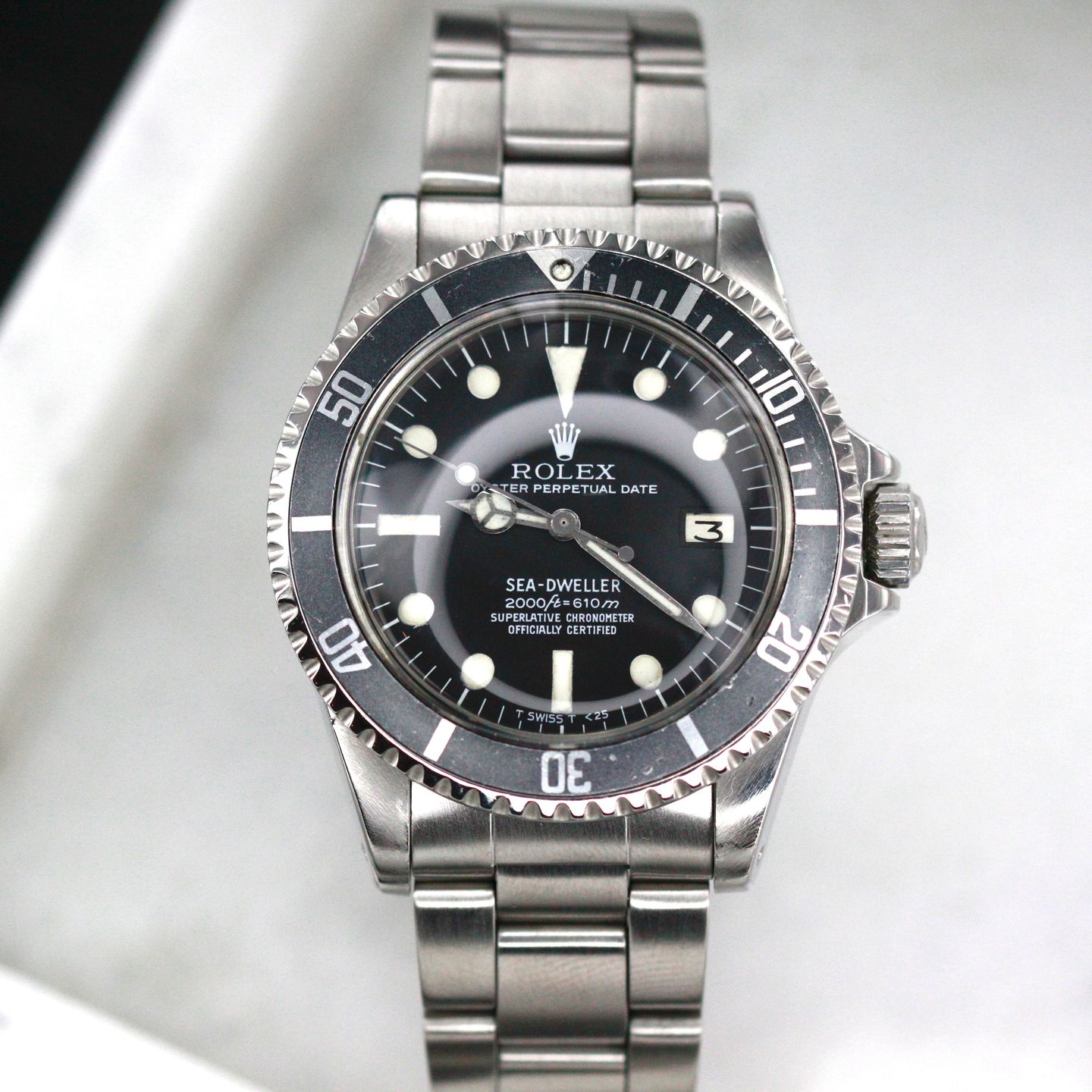 Rolex Sea-Dweller 1665 (Onbekend (willekeurig serienummer)) - Onbekend wijzerplaat 40mm Staal (3/8)