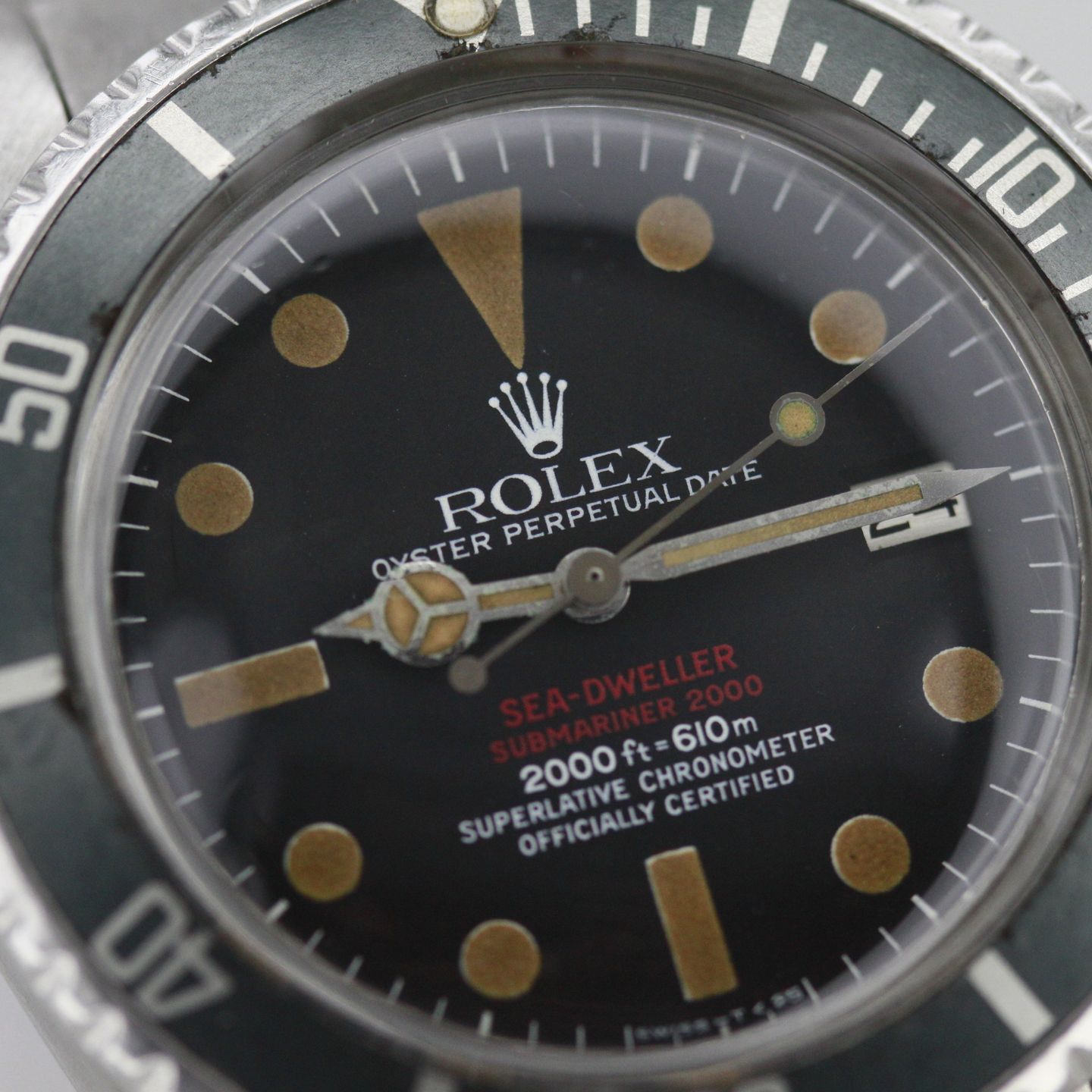 Rolex Sea-Dweller 1665 (Unknown (random serial)) - Black dial 40 mm Steel case (5/8)