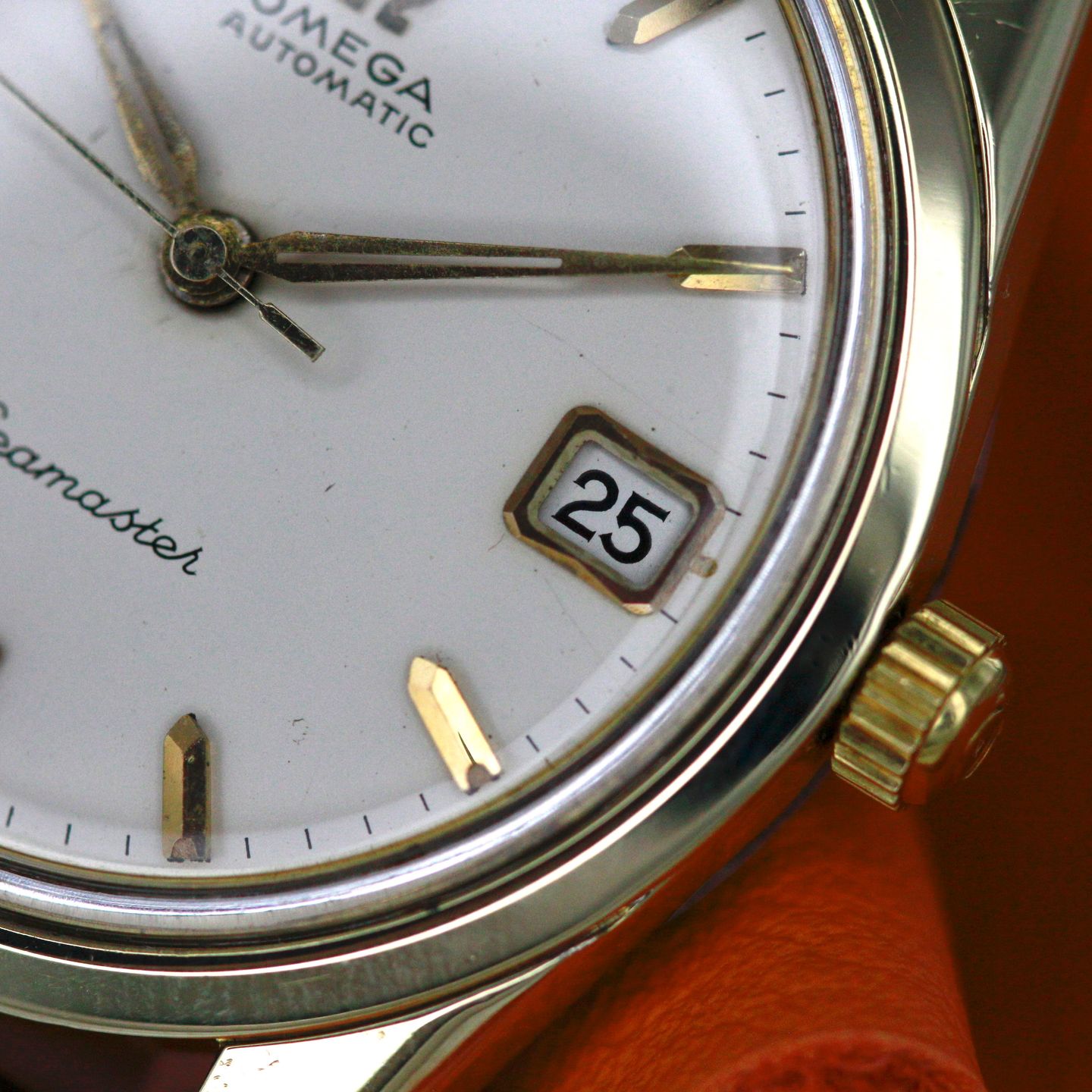 Omega Seamaster Unknown (1960) - Wit wijzerplaat 34mm Staal (8/8)