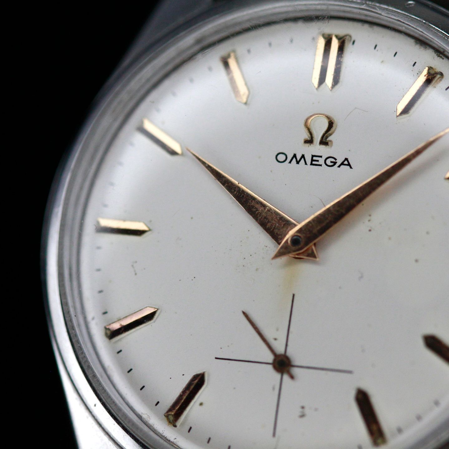 Omega Vintage 2990 /1 (1961) - White dial 34 mm Steel case (4/8)