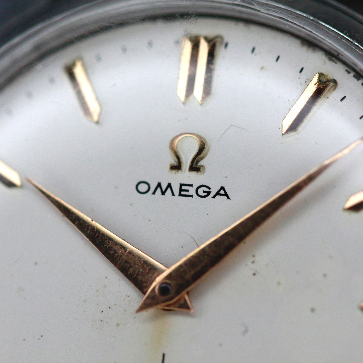 Omega Vintage 2990 /1 (1961) - White dial 34 mm Steel case (5/8)