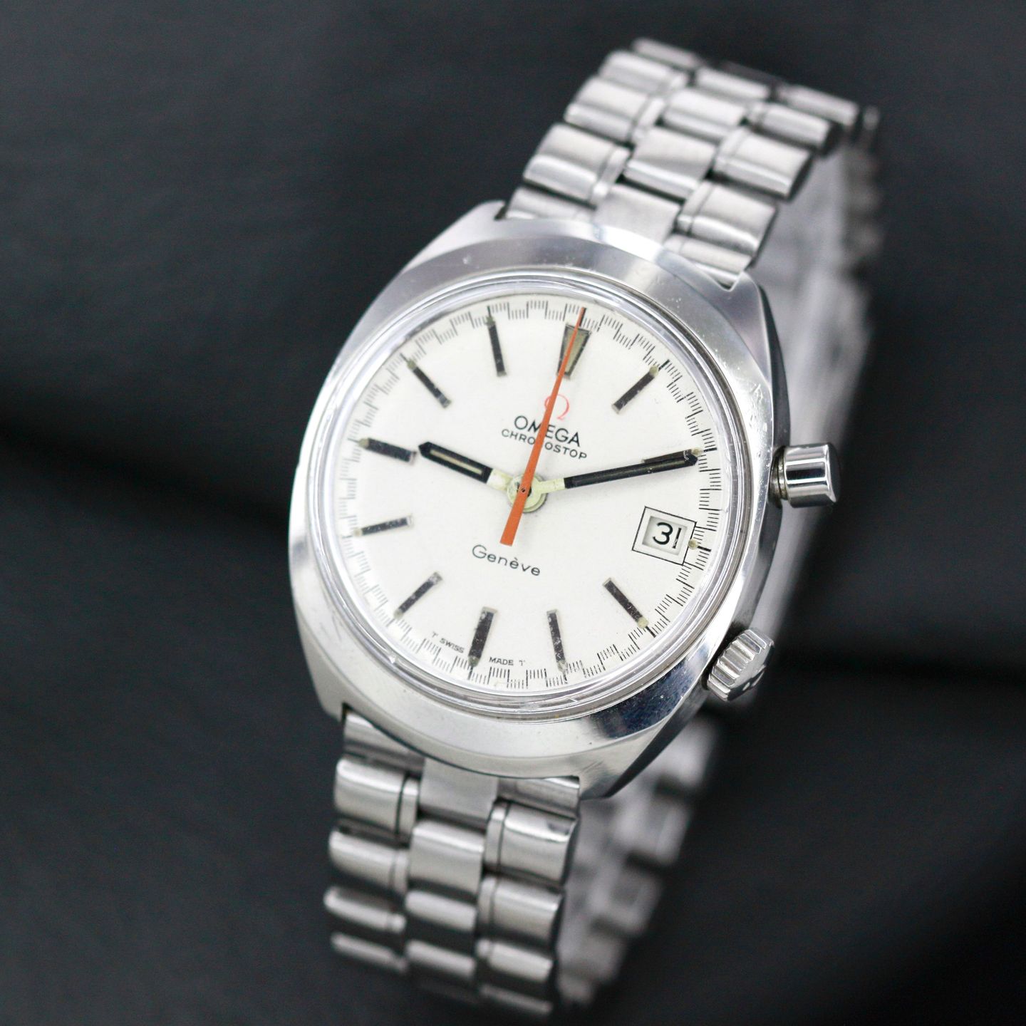 Omega Vintage Unknown (Unknown (random serial)) - White dial Unknown Steel case (1/8)