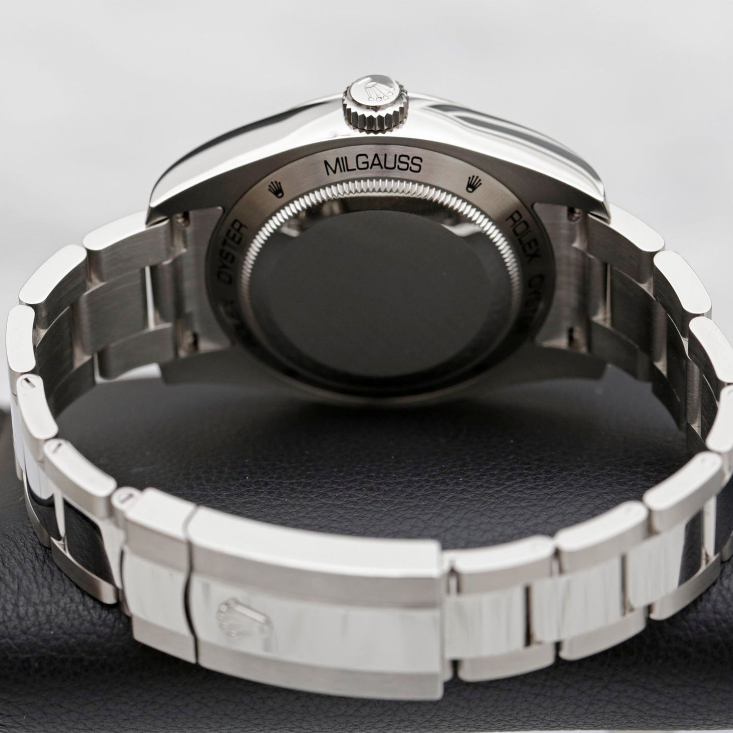 Rolex Milgauss 116400GV (2022) - Blue dial 40 mm Steel case (5/8)