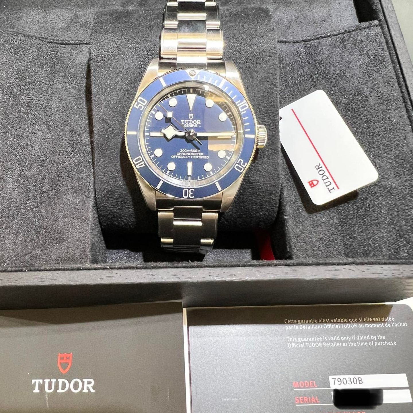 Tudor Black Bay Fifty-Eight M79030B-0001 (2022) - Blue dial 39 mm Steel case (3/4)