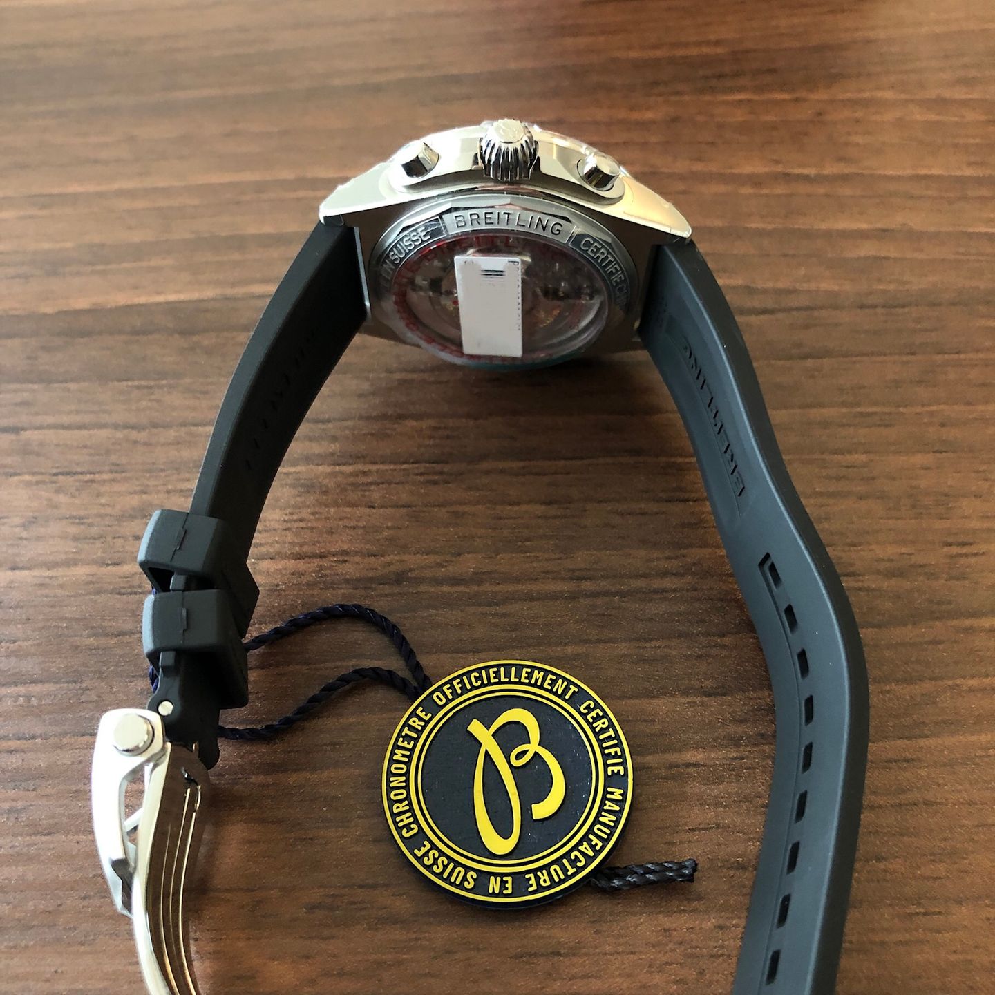 Breitling Chronomat PB0134101C1S1 (2021) - Blue dial 42 mm Steel case (3/4)