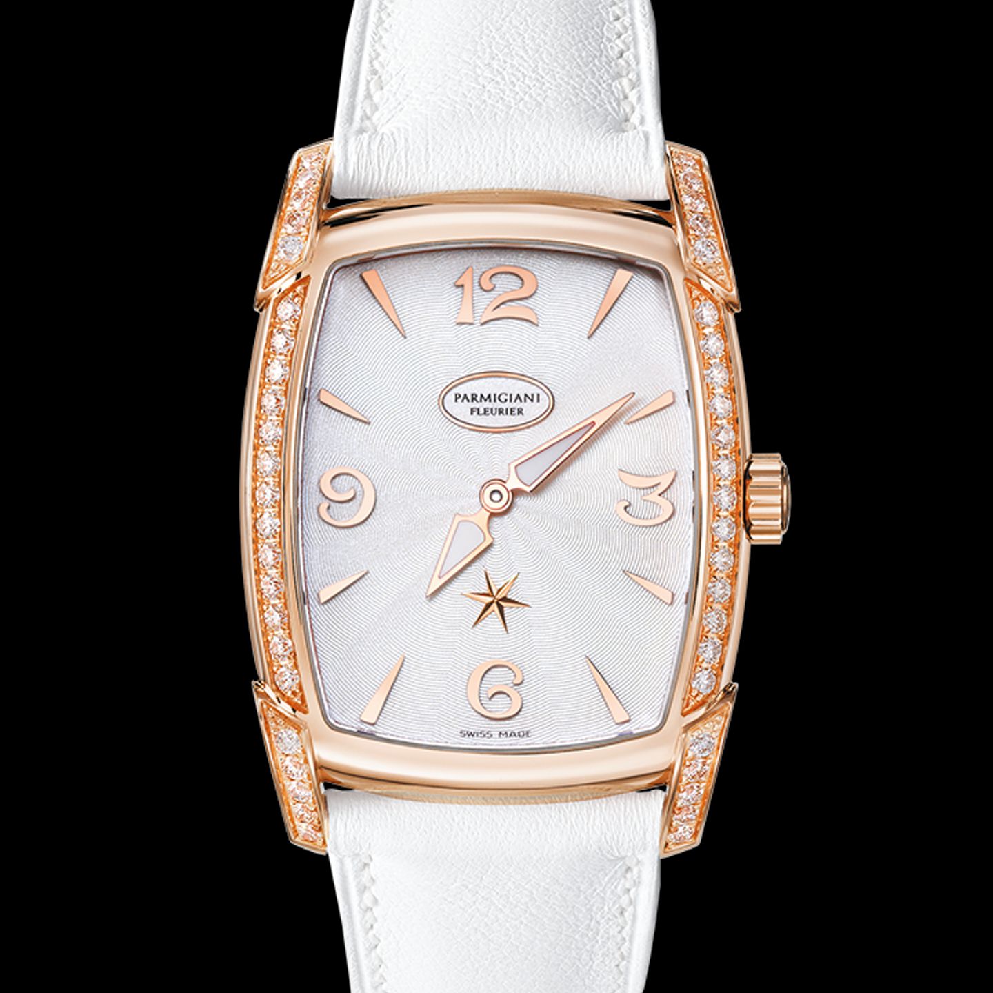 Parmigiani Fleurier Kalpa PFC125-1020700-HE2421 (2022) - Wit wijzerplaat 38mm Roségoud (1/1)