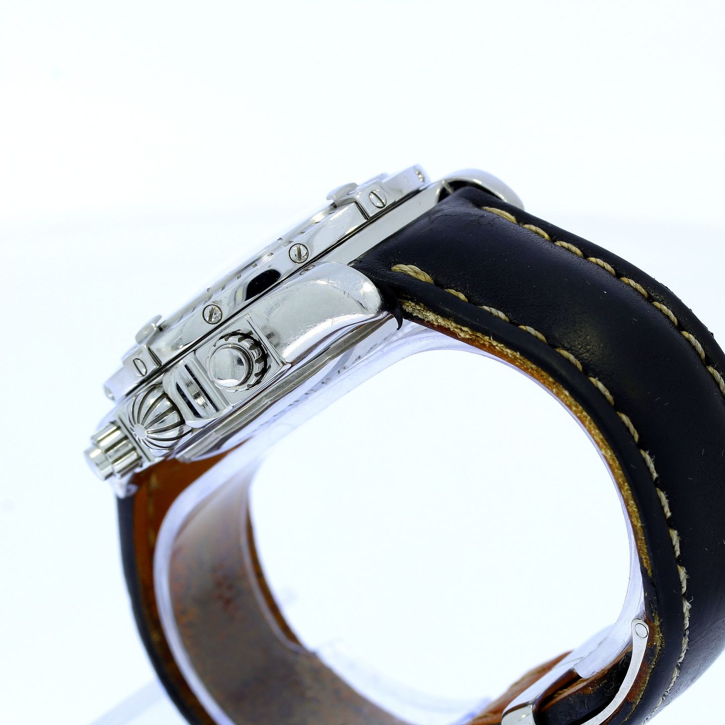 Breitling Chronomat Evolution A13356 (Onbekend (willekeurig serienummer)) - Zilver wijzerplaat 48mm Staal (4/8)