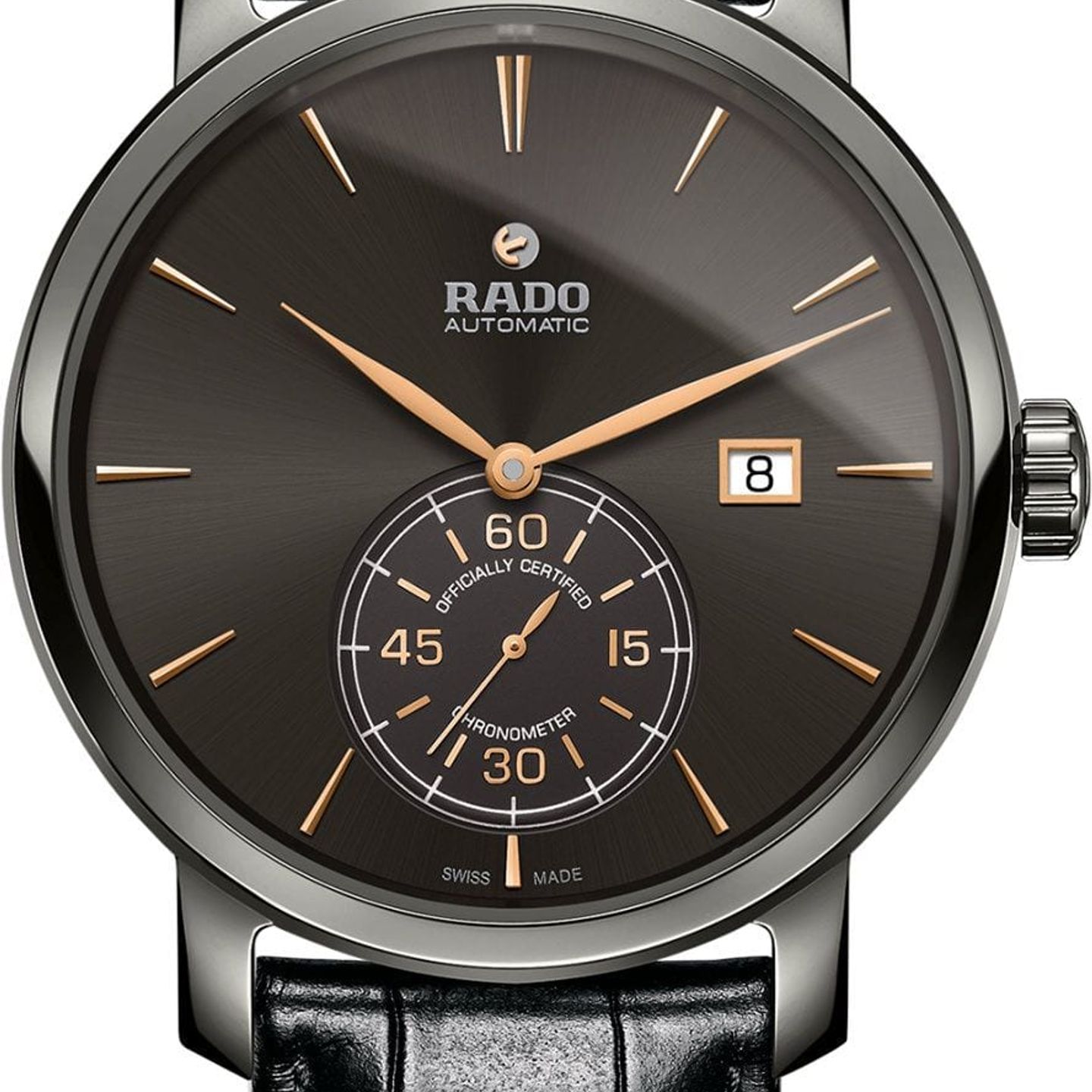 Rado DiaMaster R14053106 (2022) - Brown dial 43 mm Ceramic case (1/1)