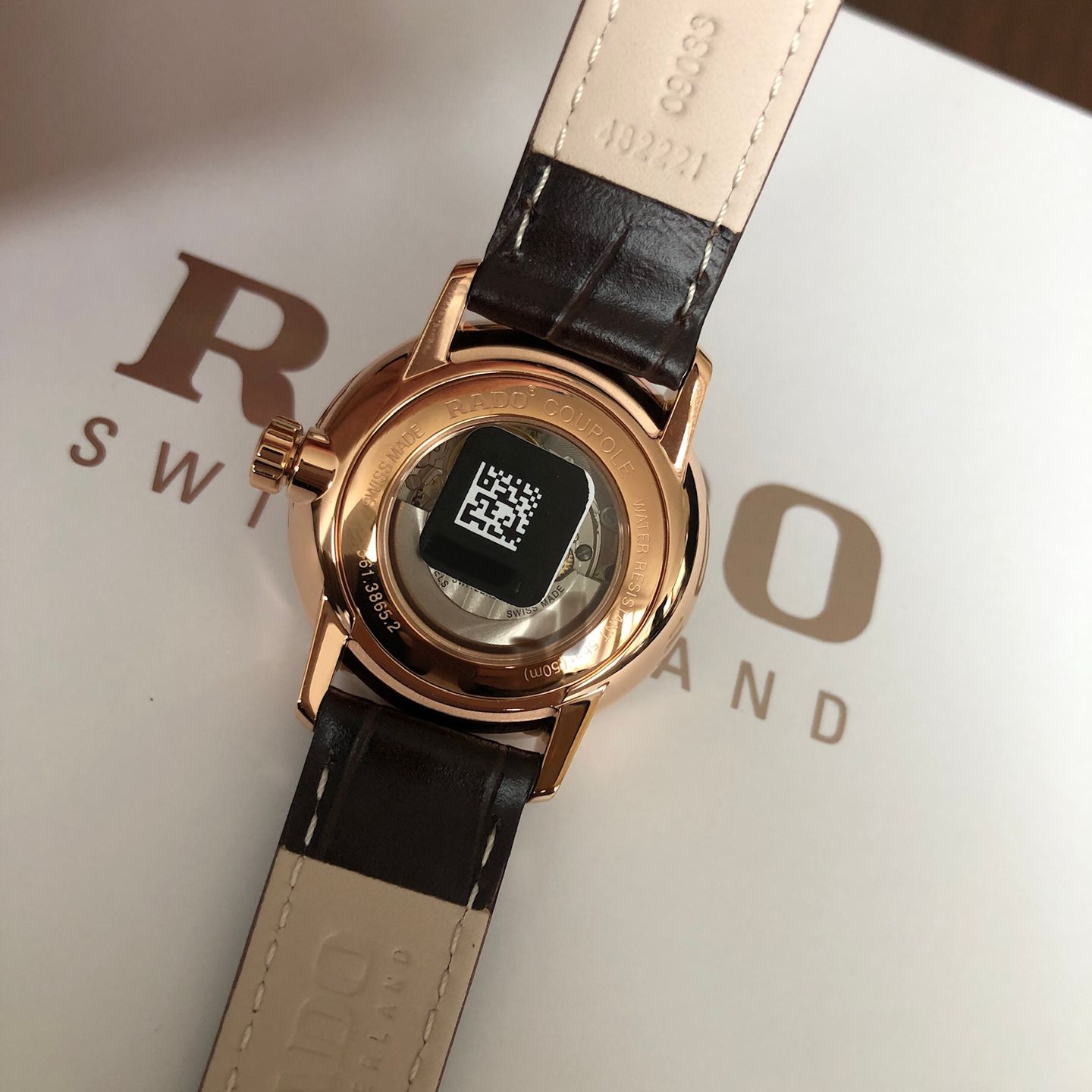Rado Coupole R22865765 (2022) - Champagne wijzerplaat 32mm Staal (5/7)
