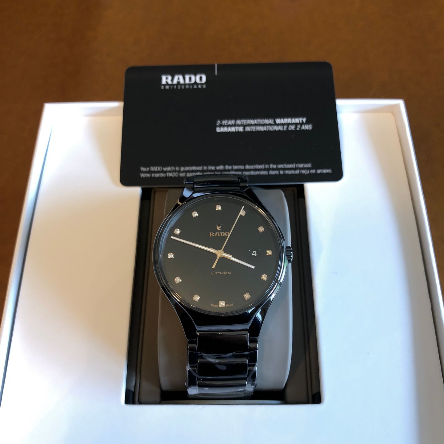 Rado True R27056732 (2022) - Black dial 40 mm Ceramic case (6/6)