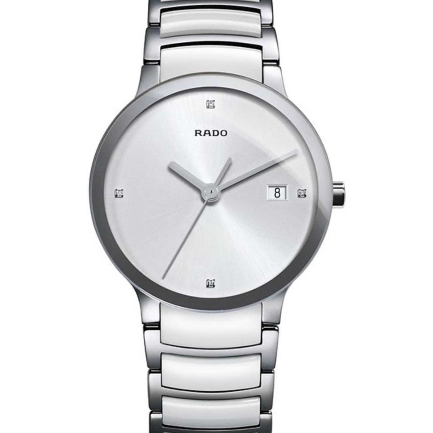 Rado Centrix R30927722 (2022) - Silver dial 38 mm Steel case (1/1)
