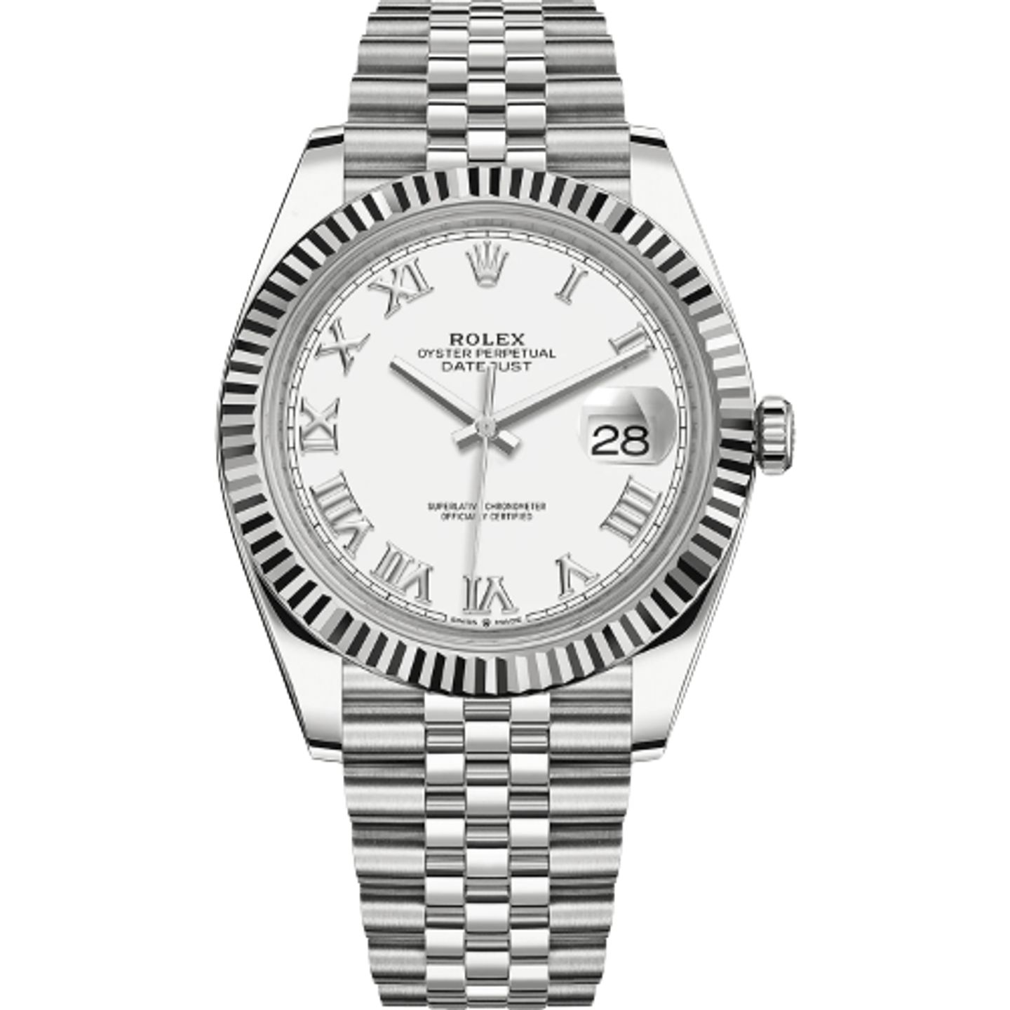 Rolex Datejust 41 126334 (2023) - White dial 41 mm Steel case (1/5)
