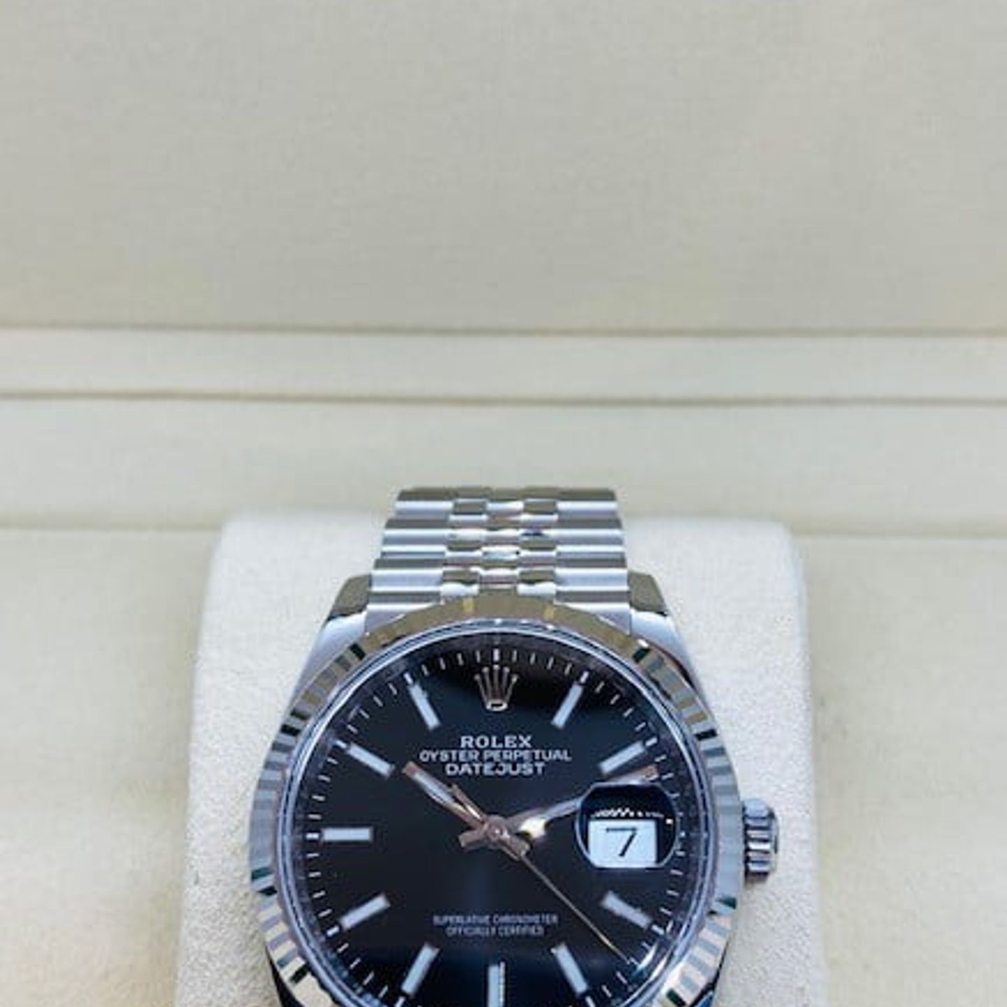 Rolex Datejust 36 126234 (2023) - Black dial 36 mm Steel case (4/8)