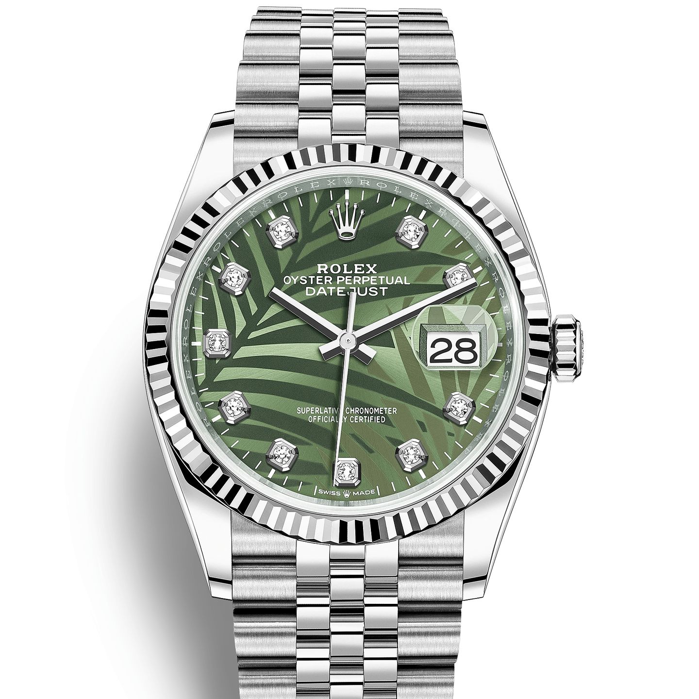 Rolex Datejust 36 126234 (2022) - Green dial 36 mm Steel case (1/1)
