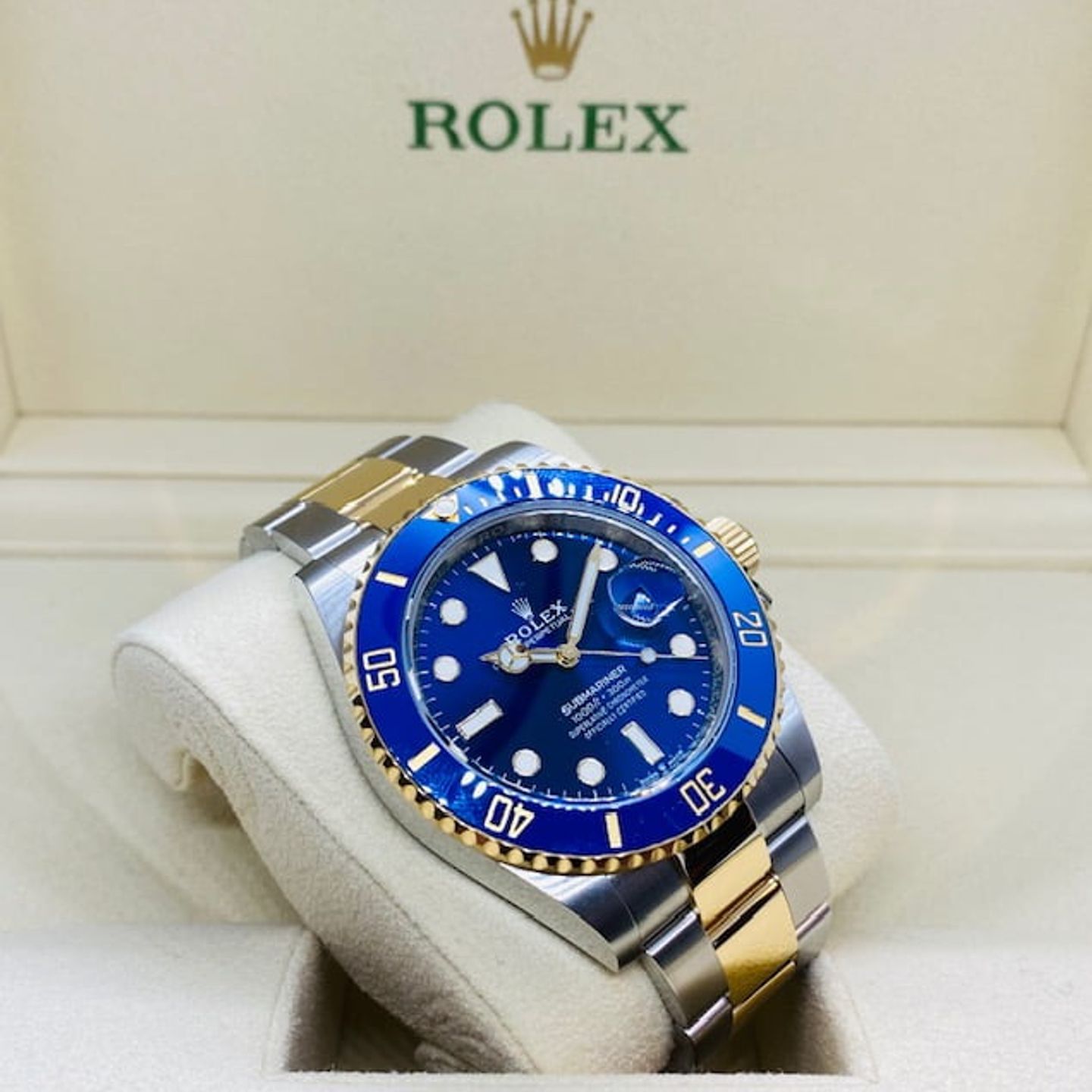 Rolex Submariner Date 126613LB (2022) - Blue dial 41 mm Gold/Steel case (2/5)