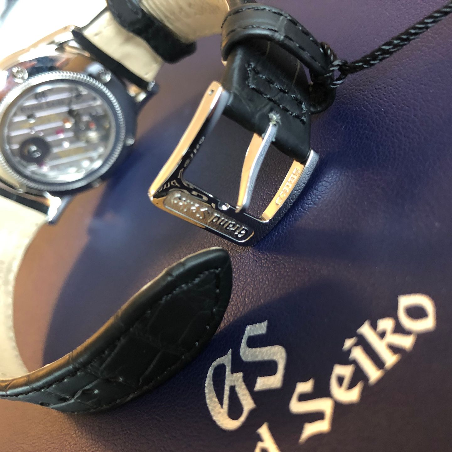 Seiko Grand Seiko SBGW231G (2021) - Champagne dial 37 mm Steel case (4/8)