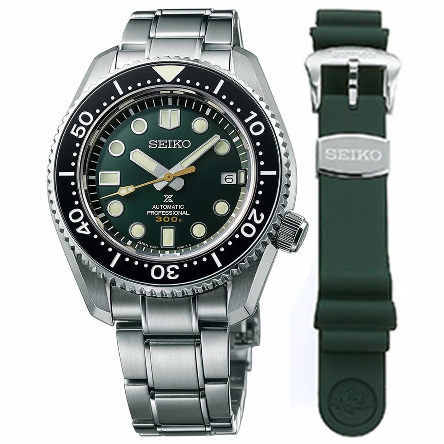 Seiko Prospex SLA047J1 (2022) - Groen wijzerplaat 44mm Staal (2/2)