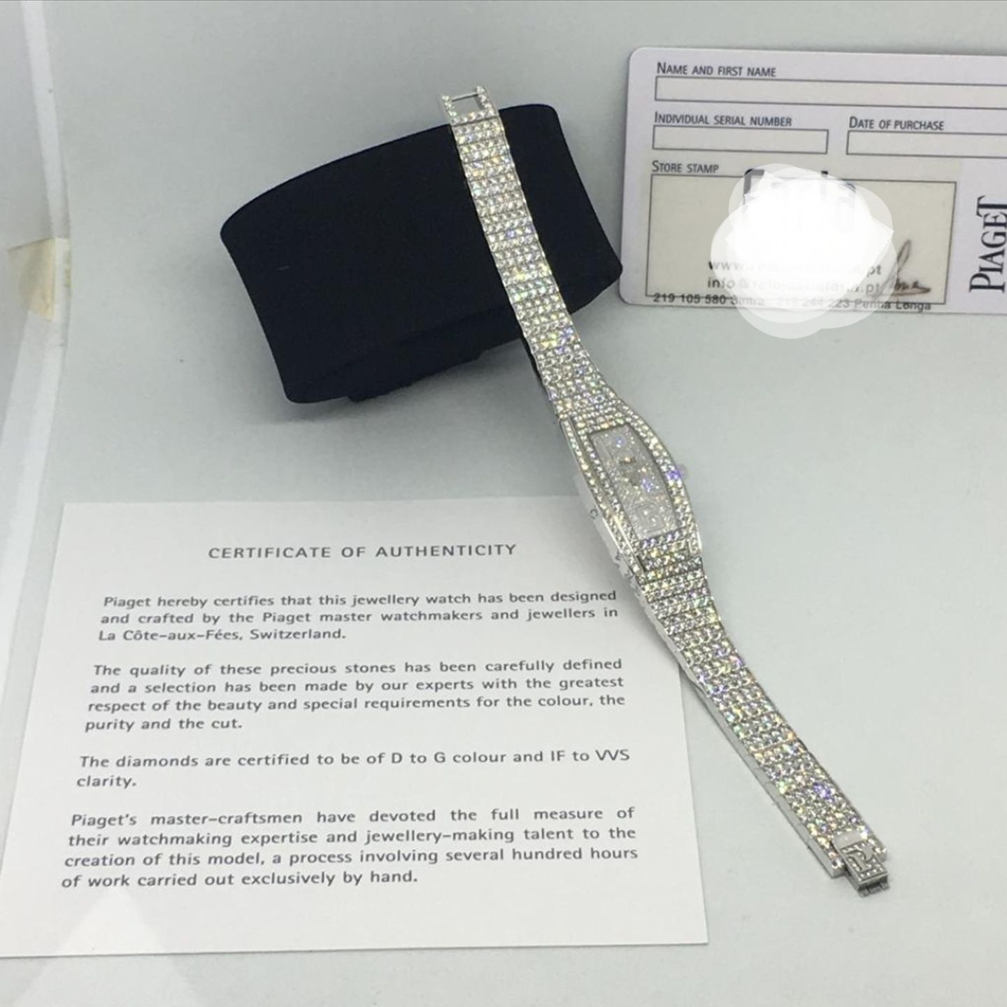 Piaget Limelight G0A26054 (2005) - Diamant wijzerplaat 34mm Witgoud (6/8)