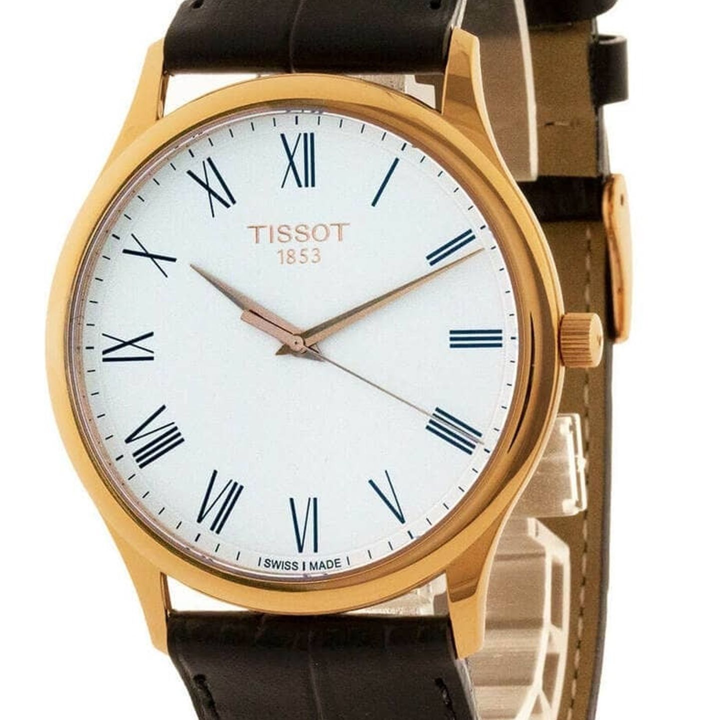 Tissot Excellence T926.410.76.013.00 (2022) - Silver dial 40 mm Rose Gold case (1/1)