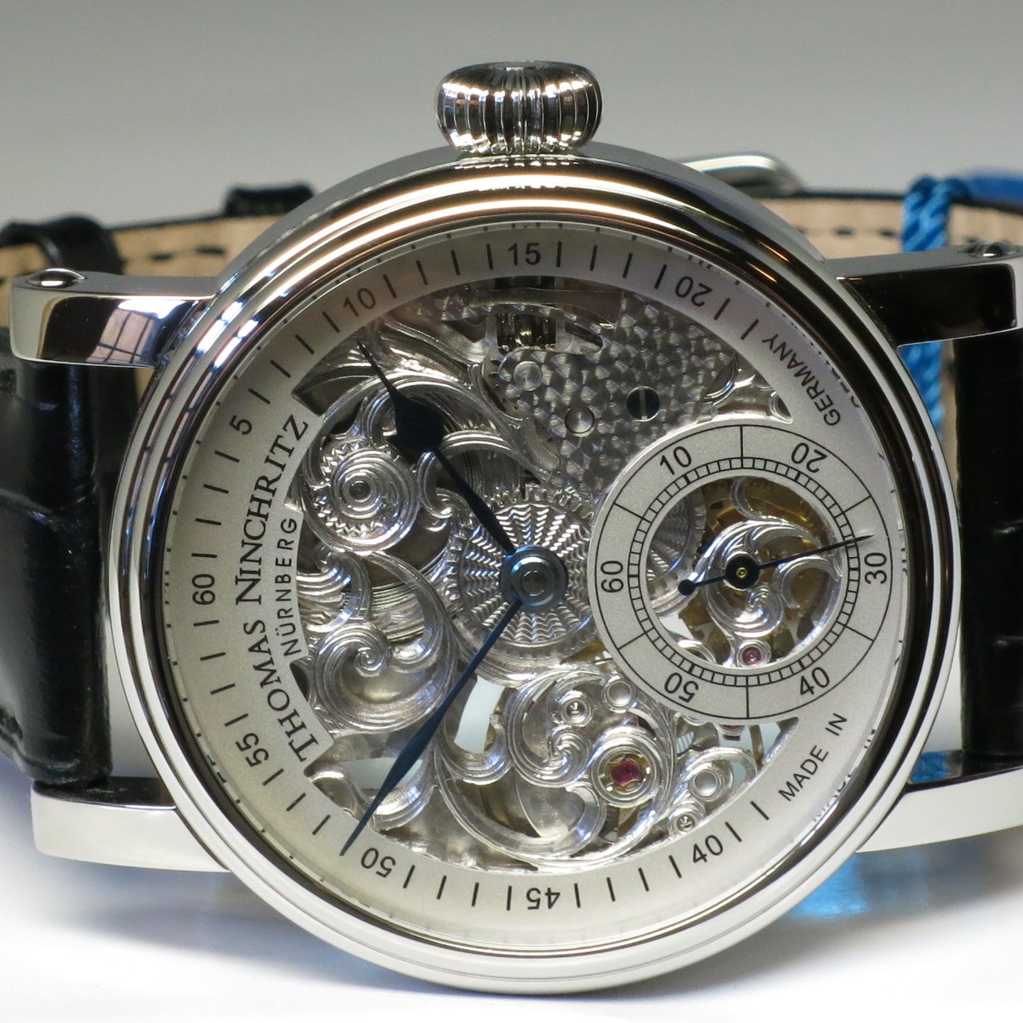 Thomas Ninchritz Ornatis NI 2000.8 (Unknown (random serial)) - Silver dial 42 mm Steel case (2/7)