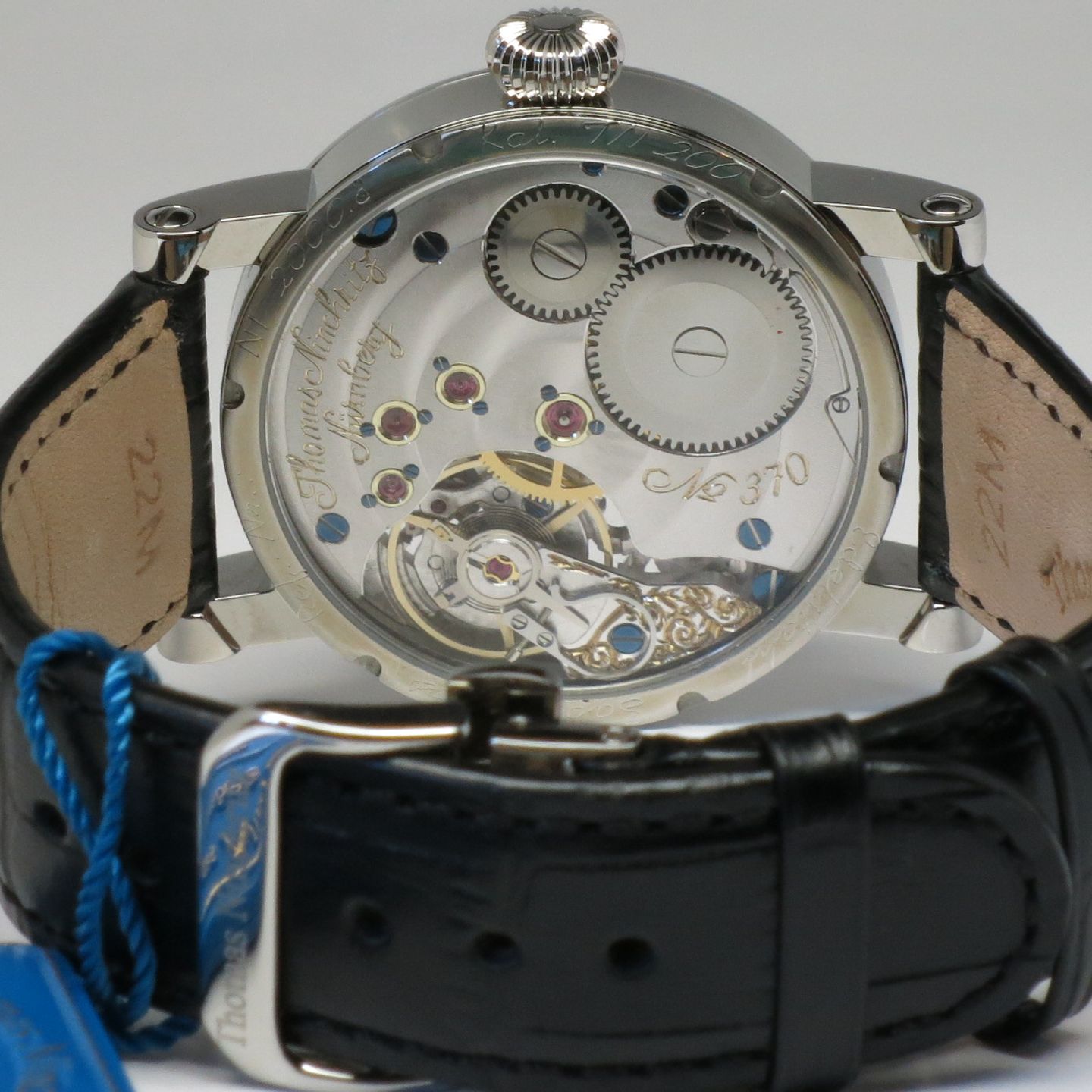 Thomas Ninchritz Ornatis NI 2000.8 (Onbekend (willekeurig serienummer)) - Zilver wijzerplaat 42mm Staal (3/7)