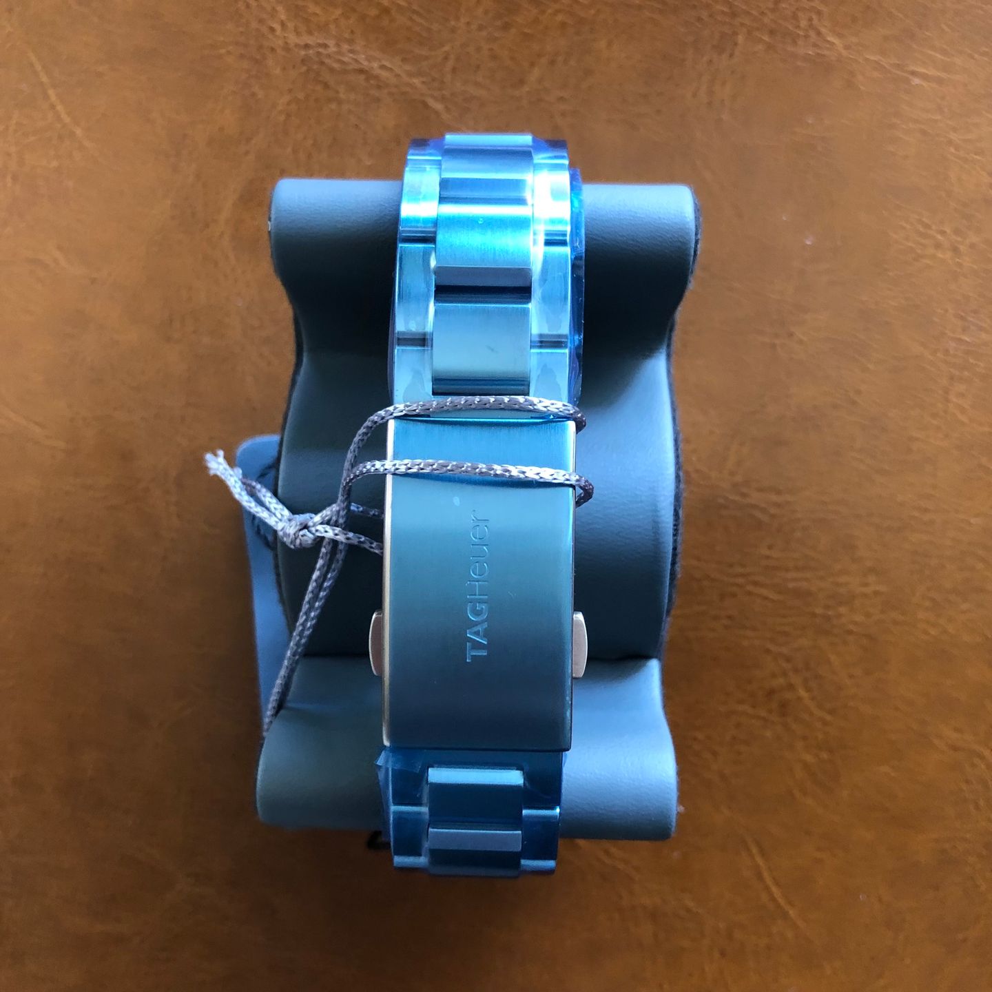 TAG Heuer Aquaracer 300M WAY201T.BA0927 (2022) - Blue dial 43 mm Steel case (3/8)
