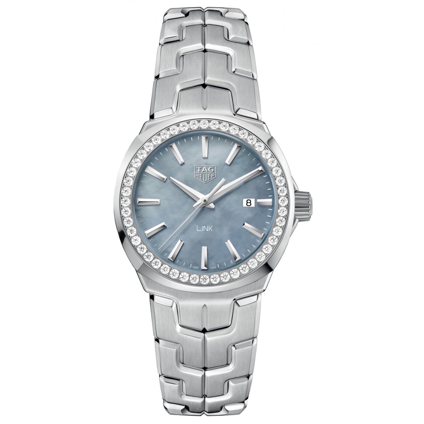 TAG Heuer Link Lady WBC1315.BA0600 (2022) - Pearl dial 32 mm Steel case (1/1)