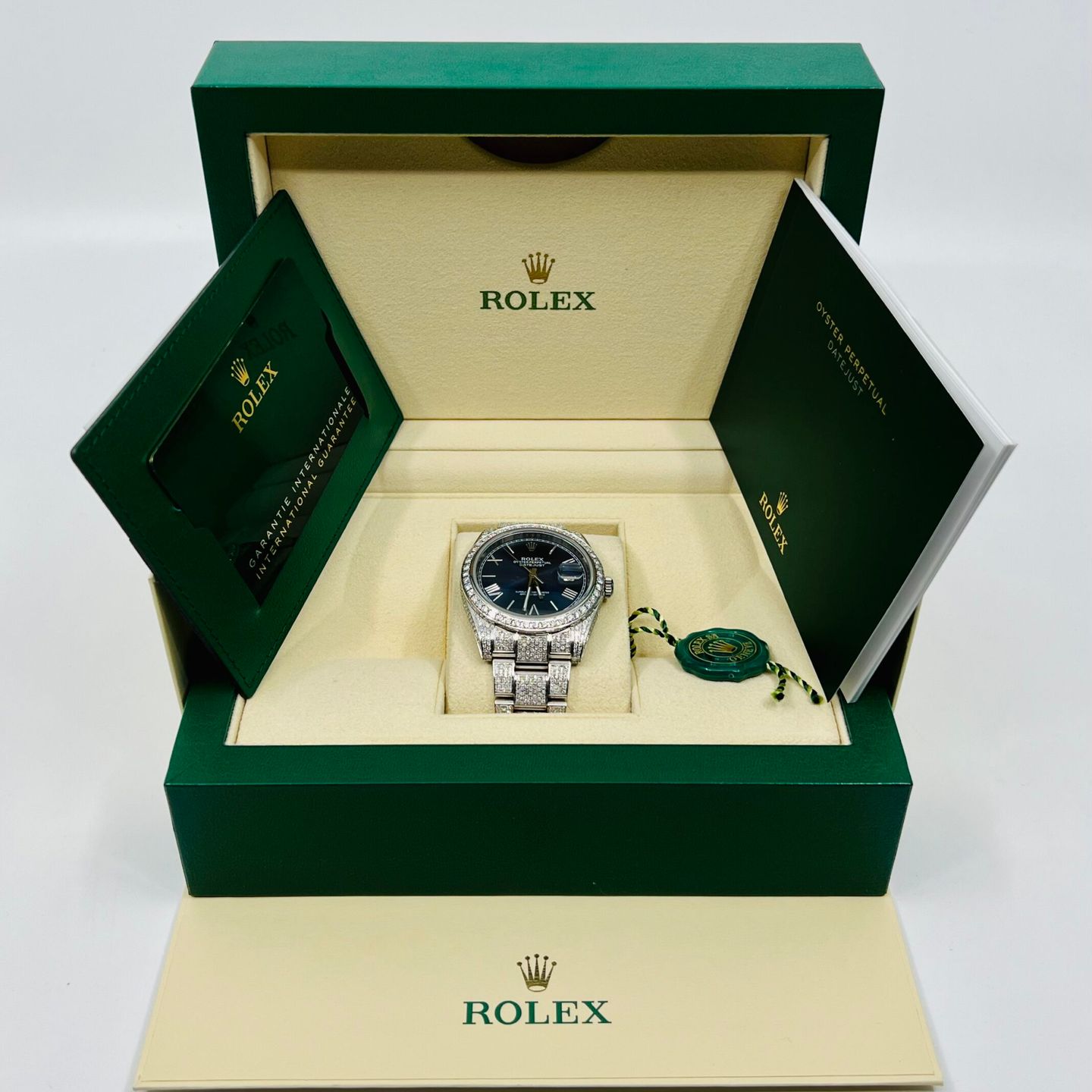 Rolex Datejust 41 126300 (2023) - Blue dial 41 mm Steel case (4/8)