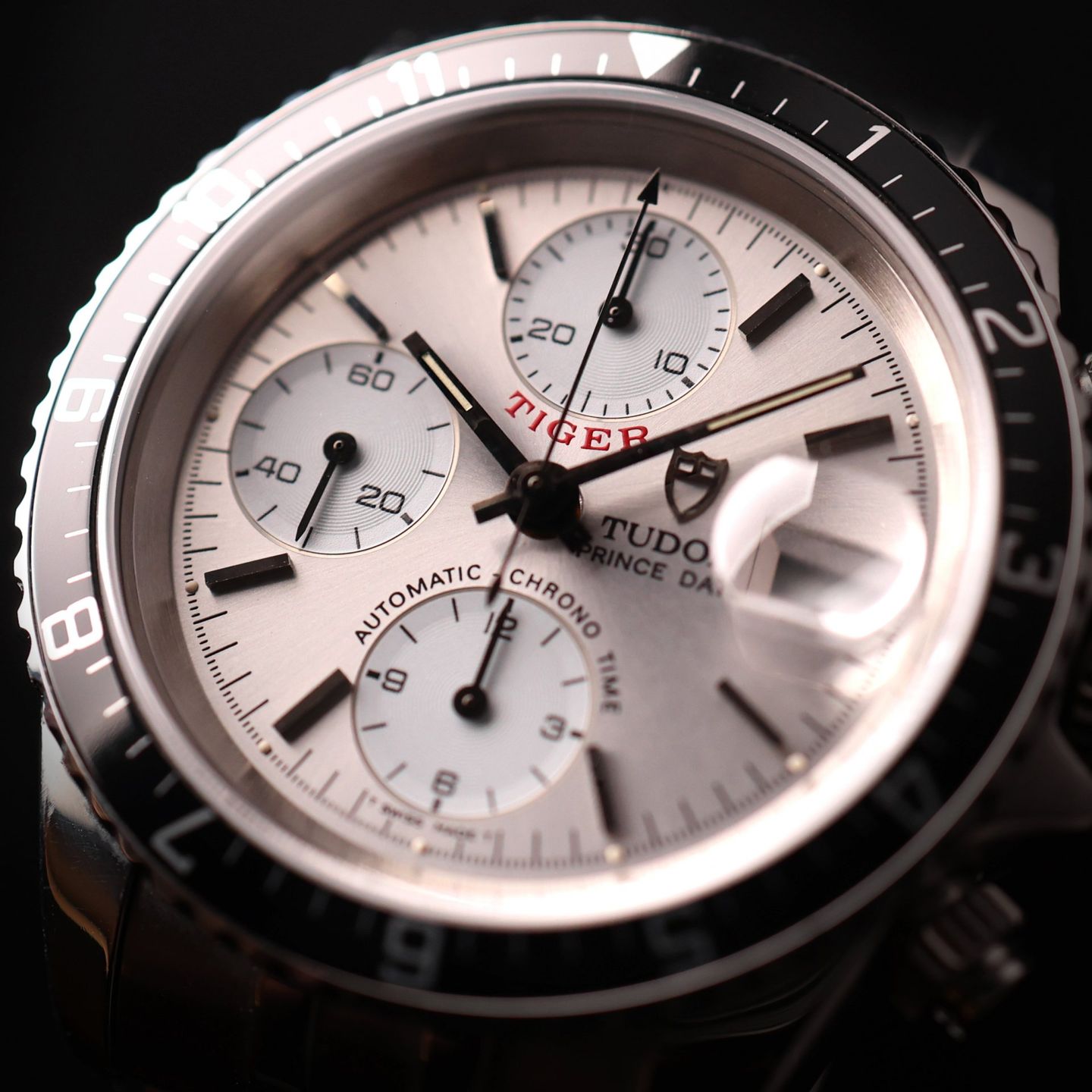 Tudor Prince Oysterdate 79270 (Unknown (random serial)) - Silver dial 39 mm Steel case (5/5)