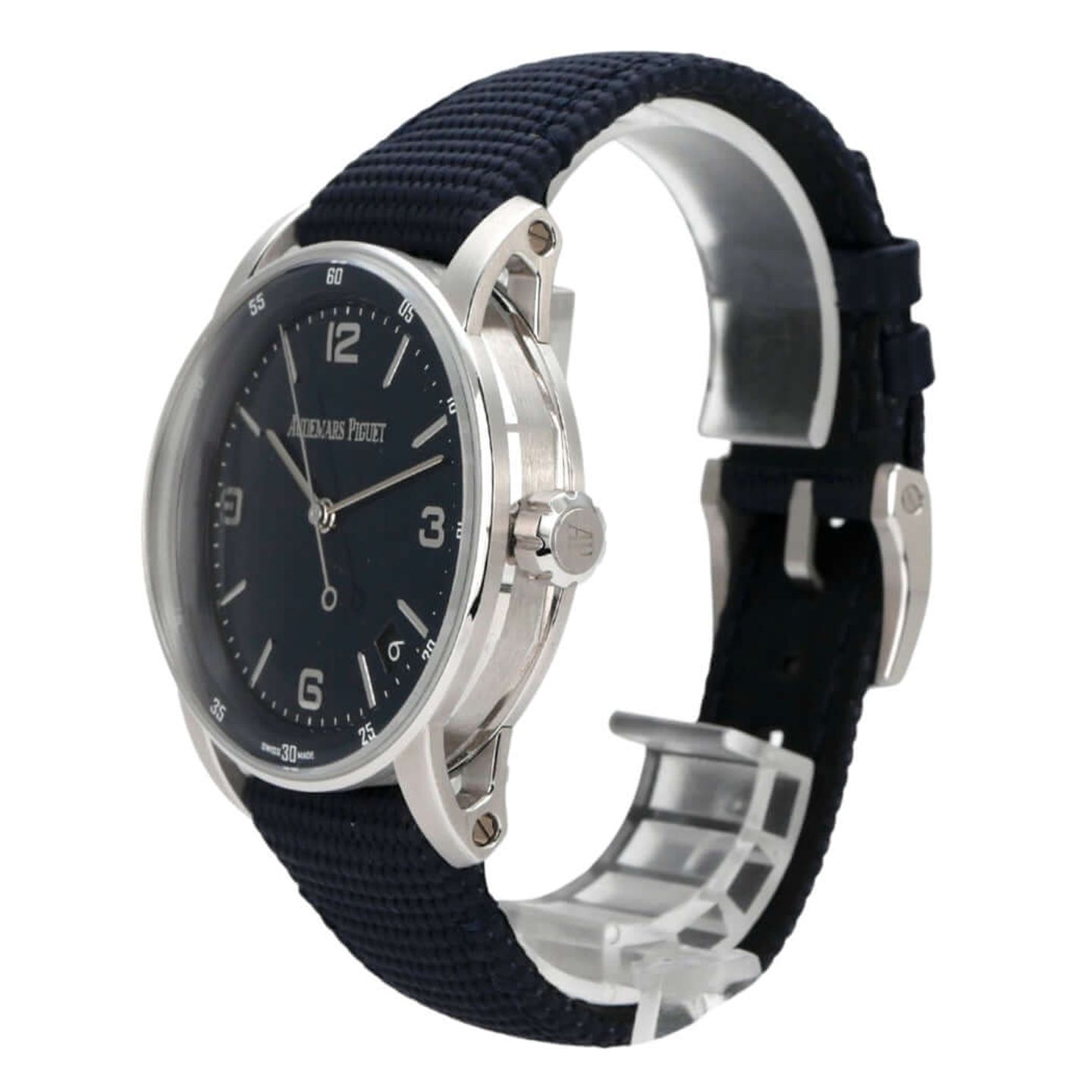 Audemars Piguet CODE 11.59 15210BC.OO.A321CR.01 (2022) - Blue dial 41 mm White Gold case (3/8)