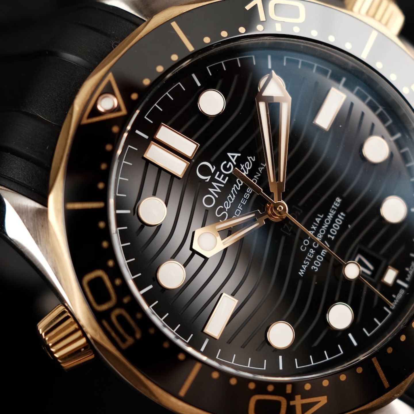 Omega Seamaster Diver 300 M 210.22.42.20.01.001 (2019) - Zwart wijzerplaat 42mm Staal (3/8)