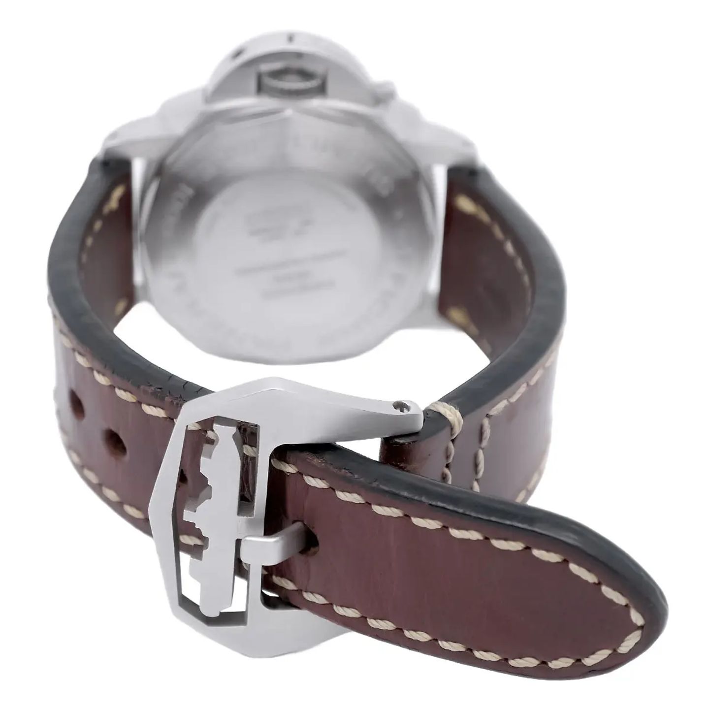 Panerai Luminor 1950 PAM00243 (2007) - Black dial 44 mm Steel case (7/8)