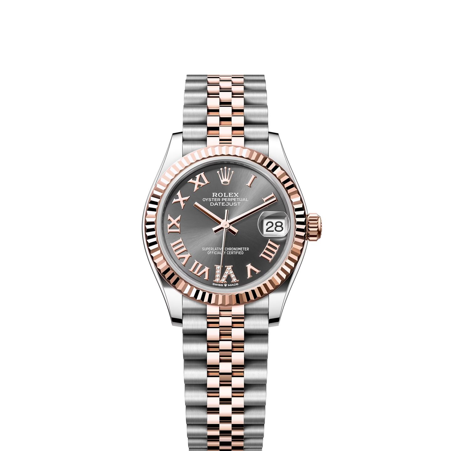 Rolex Datejust 31 278271 (2024) - Zwart wijzerplaat 31mm Staal (1/8)