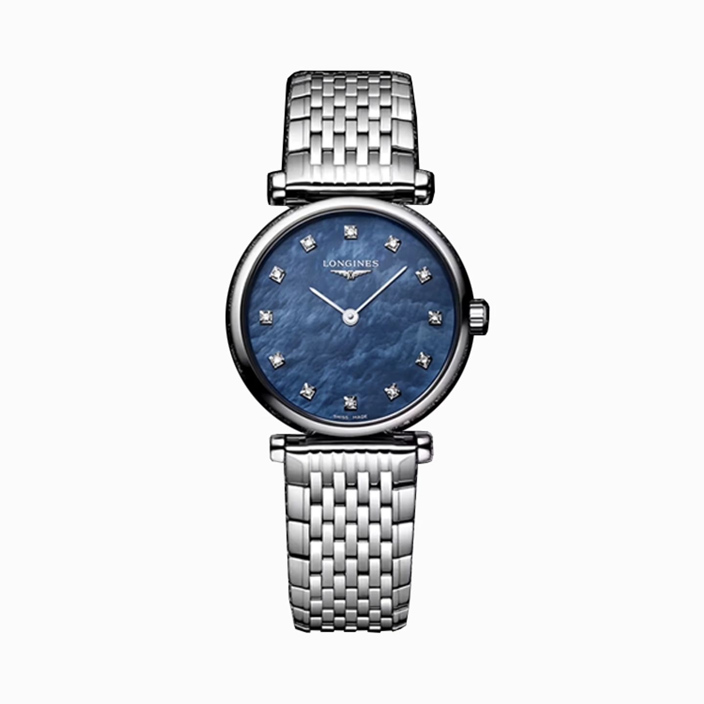 Longines La Grande Classique L4.209.4.81.6 (2025) - Blauw wijzerplaat 24mm Staal (1/1)