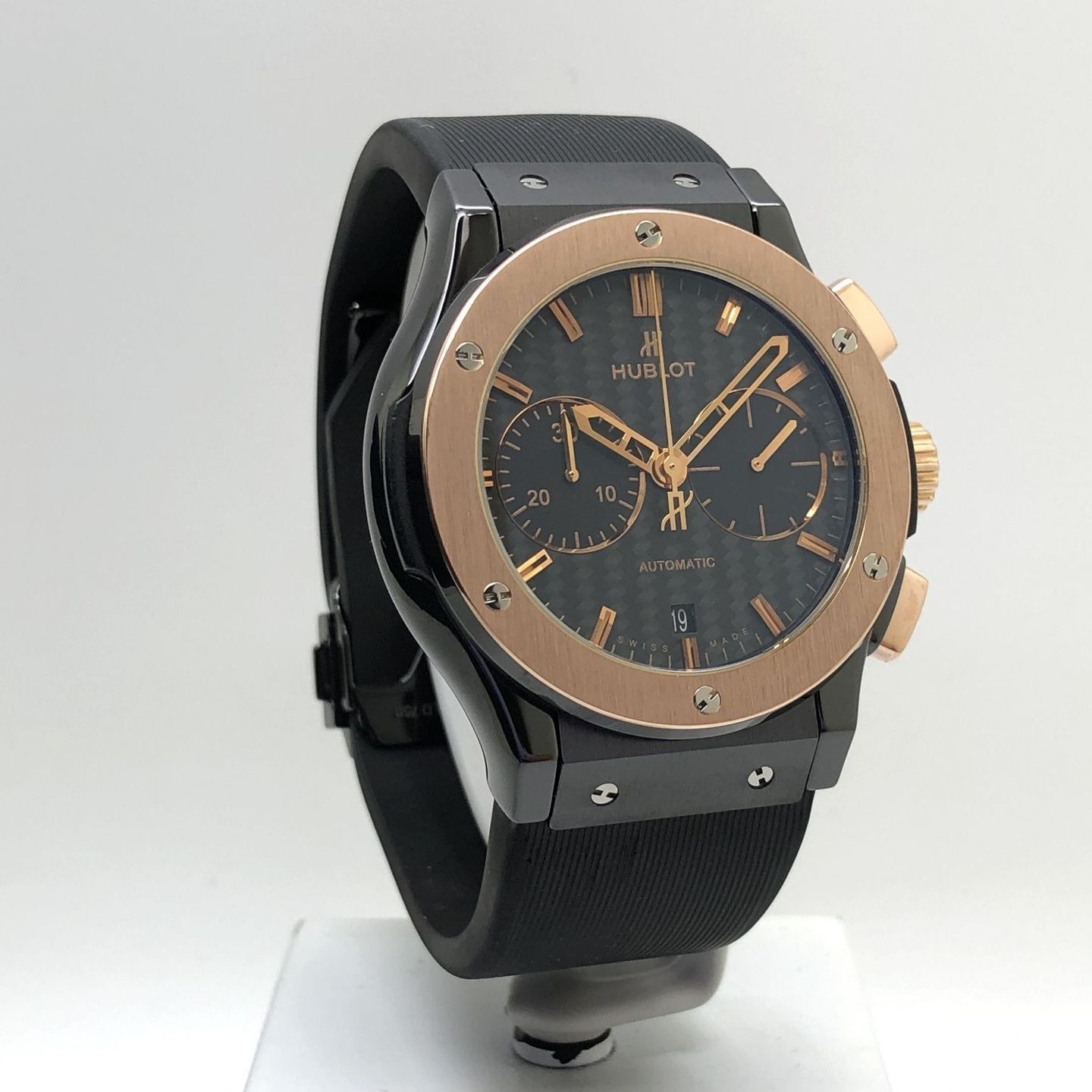 Hublot Classic Fusion Chronograph 521.CO.1781.RX (Onbekend (willekeurig serienummer)) - Zwart wijzerplaat 45mm Keramiek (2/8)