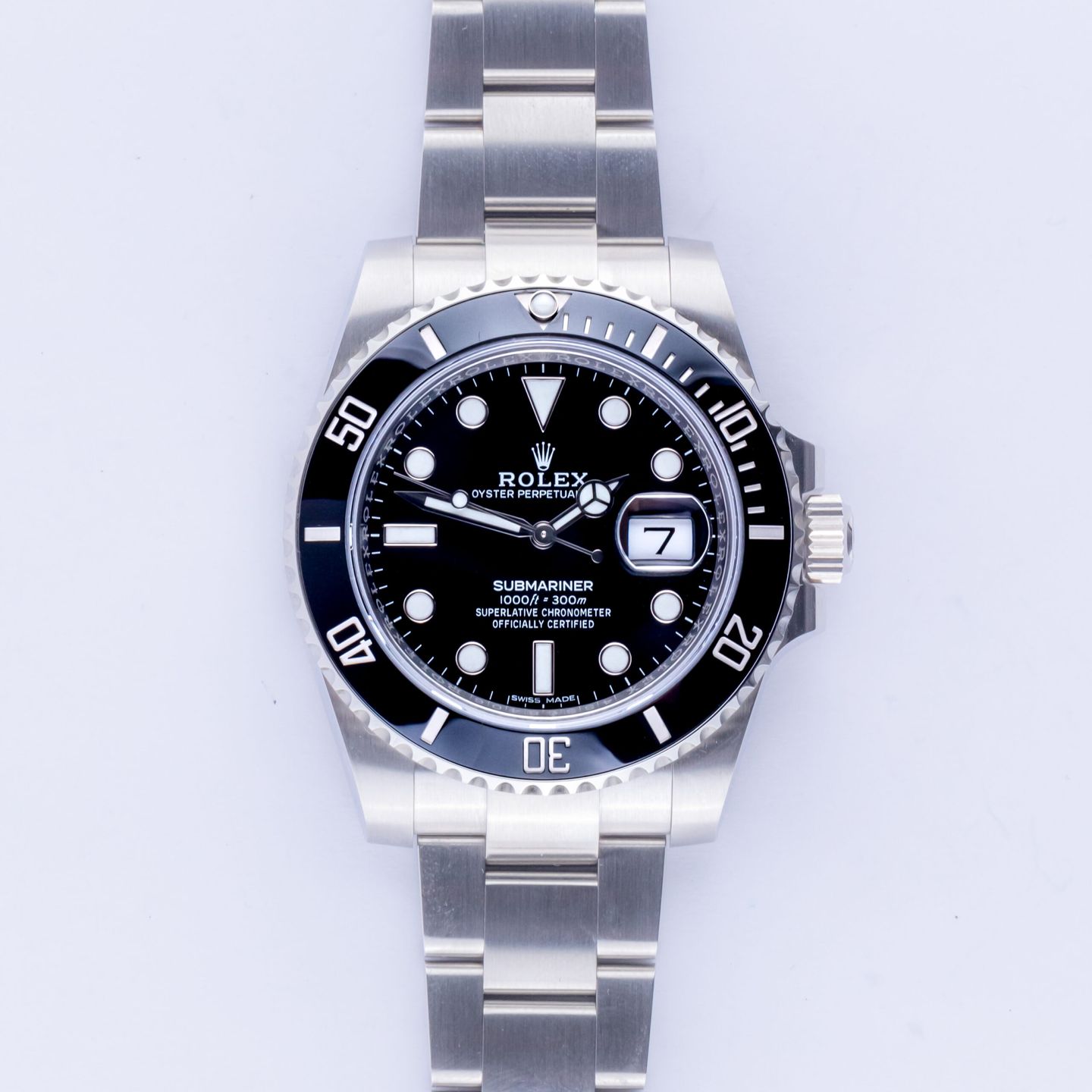 Rolex Submariner Date 116610LN (2019) - 40 mm Steel case (3/8)