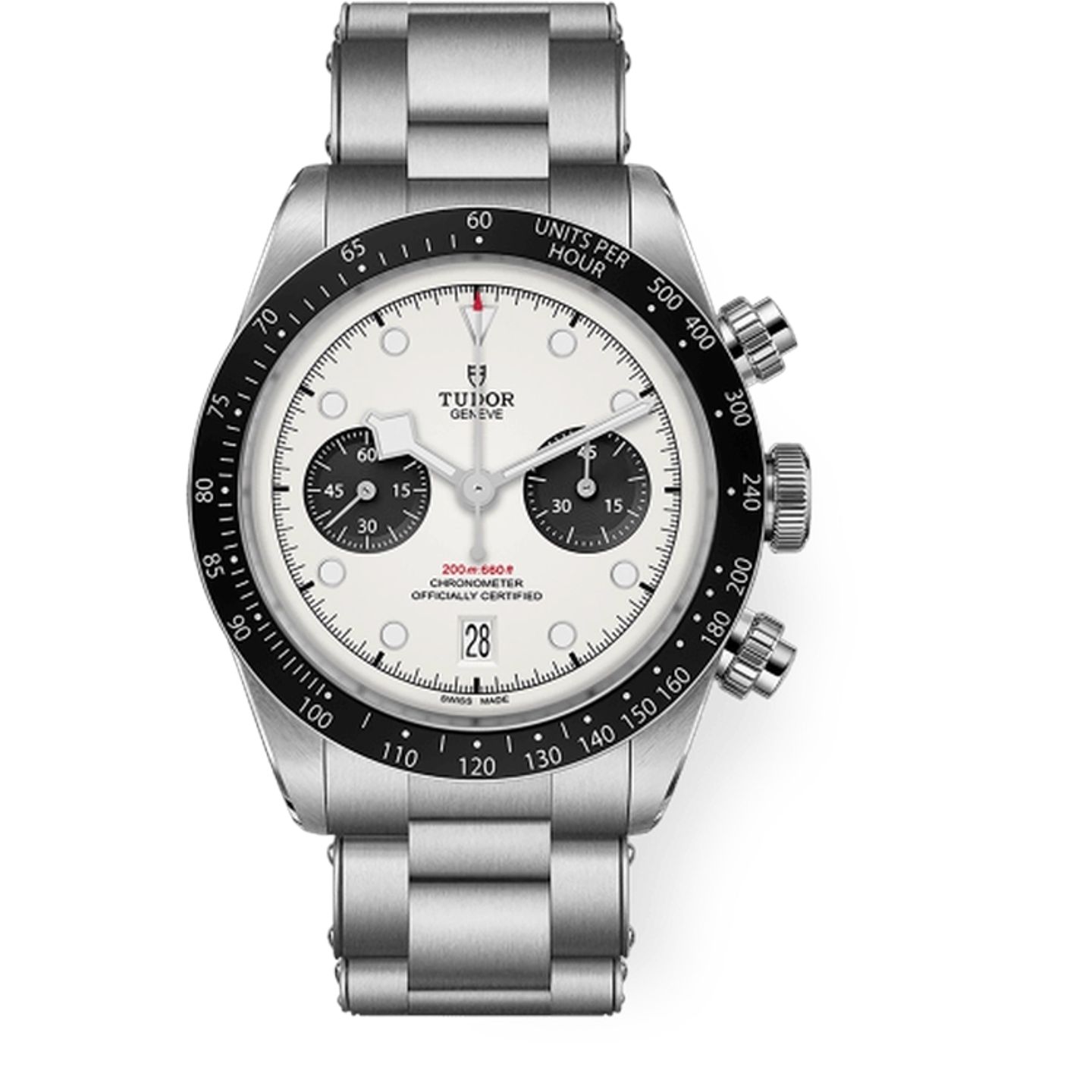 Tudor Black Bay Chrono 79360N (2026) - White dial 41 mm Steel case (1/1)