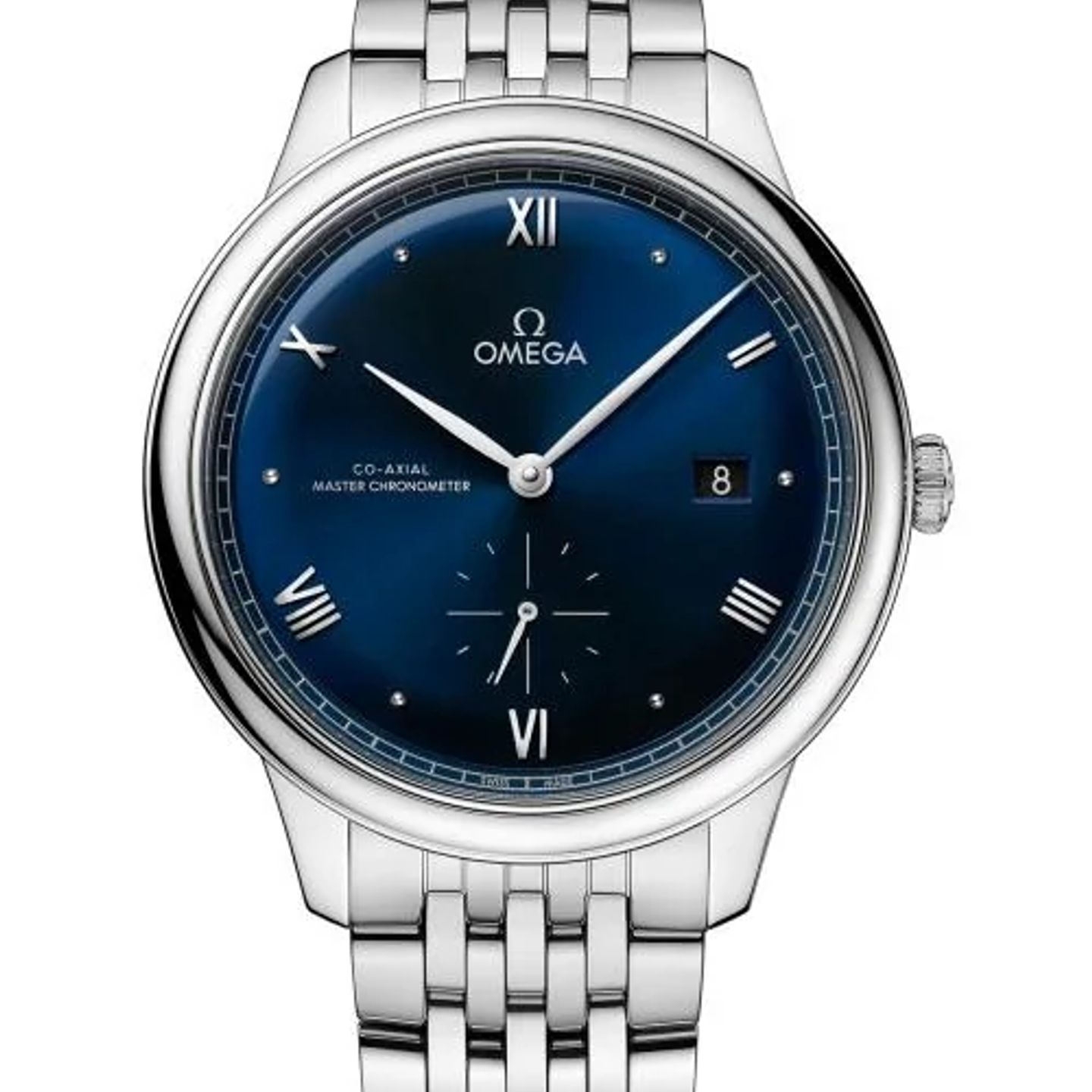 Omega De Ville 434.10.41.20.03.001 (2026) - Blauw wijzerplaat 41mm Staal (1/1)