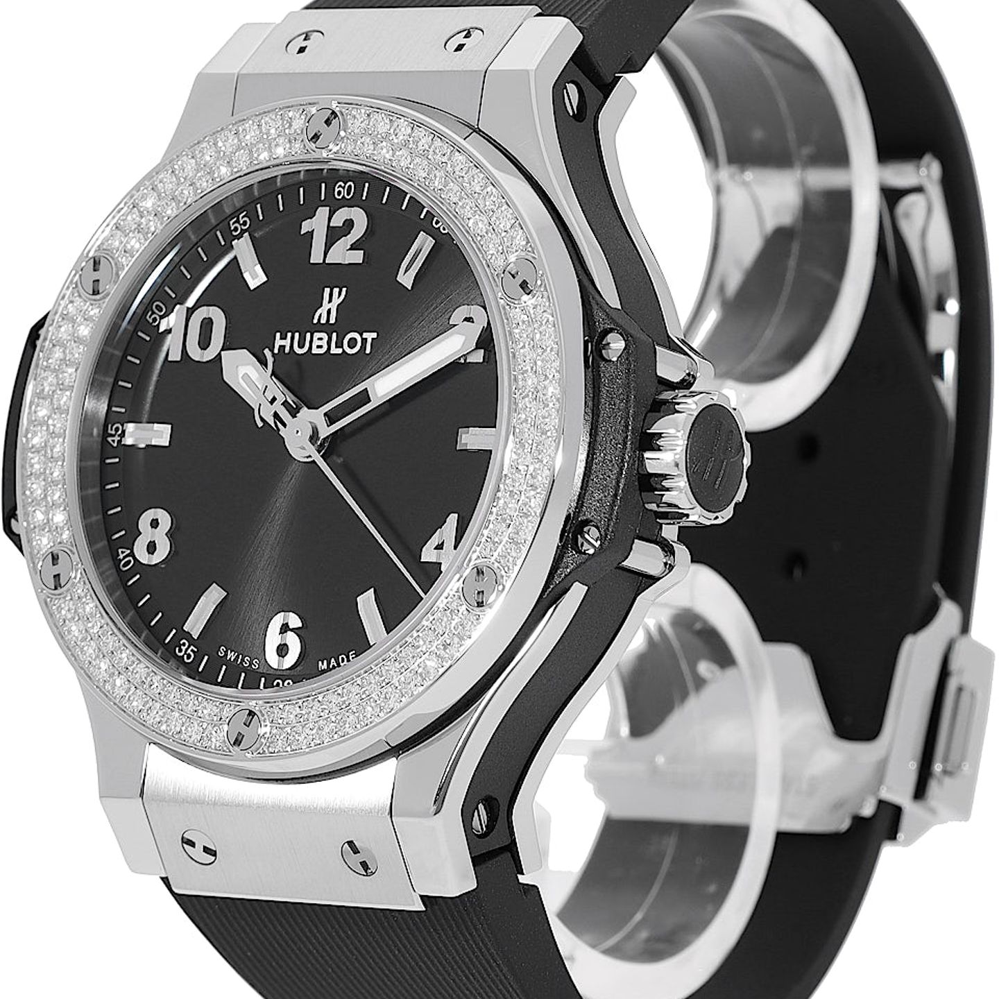 Hublot Big Bang 38 mm 361.sx.1270.rx.1104 (2024) - Black dial 38 mm Steel case (3/5)