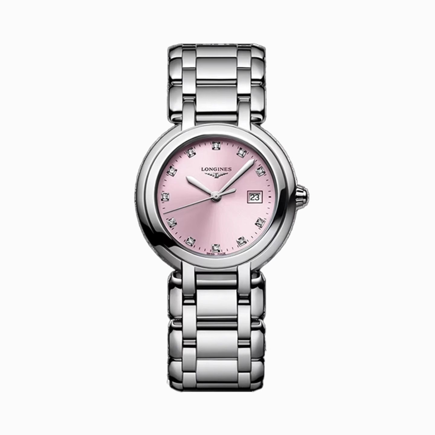 Longines PrimaLuna L8.122.4.99.6 (2025) - Pink dial 30 mm Steel case (1/1)