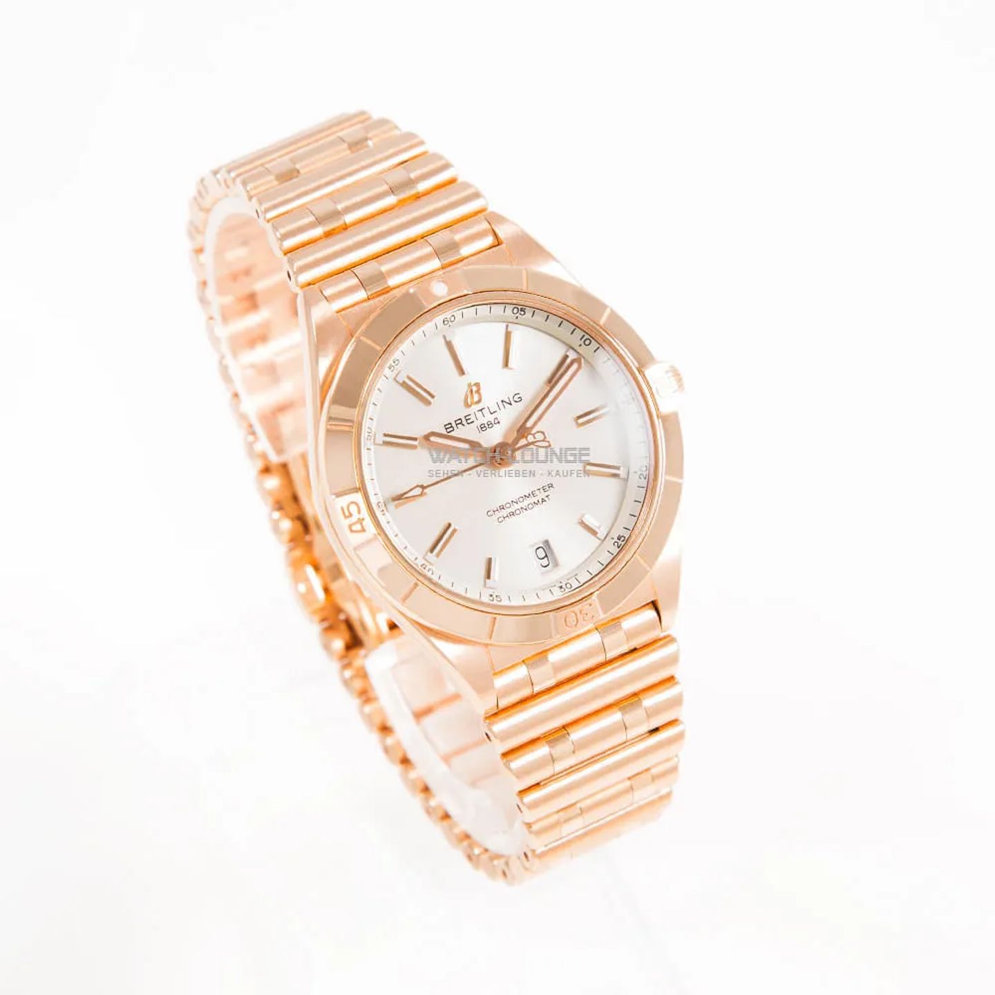 Breitling Chronomat 36 R10380101A1R1 (2026) - White dial 36 mm Red Gold case (4/8)