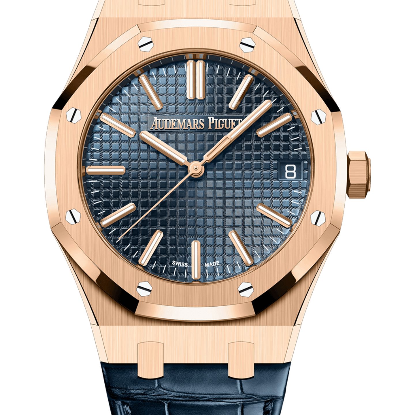 Audemars Piguet Royal Oak Selfwinding 15510OR.OO.D315CR.01 (2025) - Blue dial 41 mm Rose Gold case (1/1)