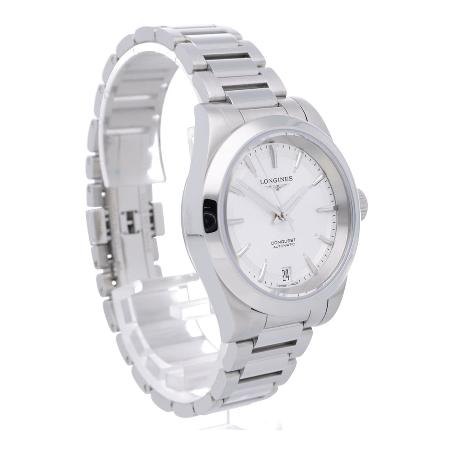 Longines Conquest L3.430.4.72.6 (2025) - Silver dial 34 mm Steel case (7/7)