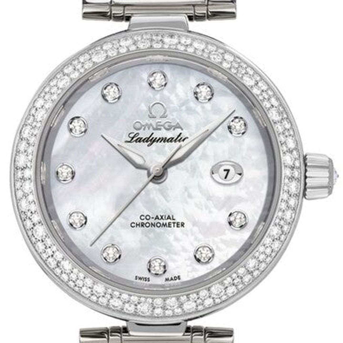 Omega De Ville Ladymatic 425.35.34.20.55.002 (2026) - Pearl dial 34 mm Steel case (1/1)