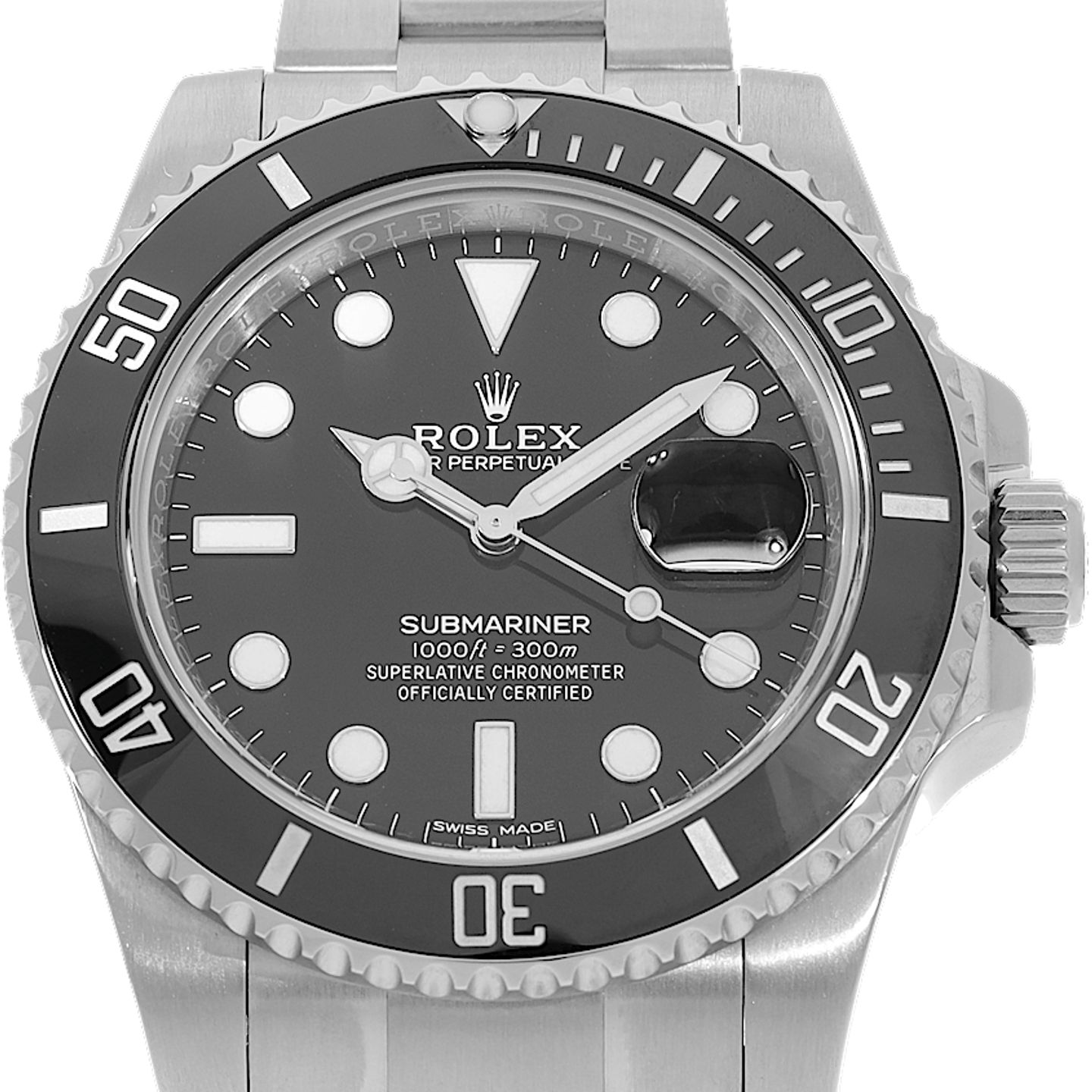 Rolex Submariner Date 116610LN (Unknown (random serial)) - Black dial 40 mm Steel case (1/5)