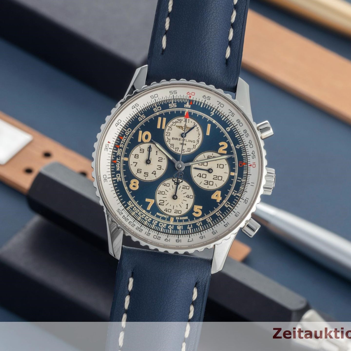 Breitling Navitimer A33030 (1995) - 38mm Staal (3/8)