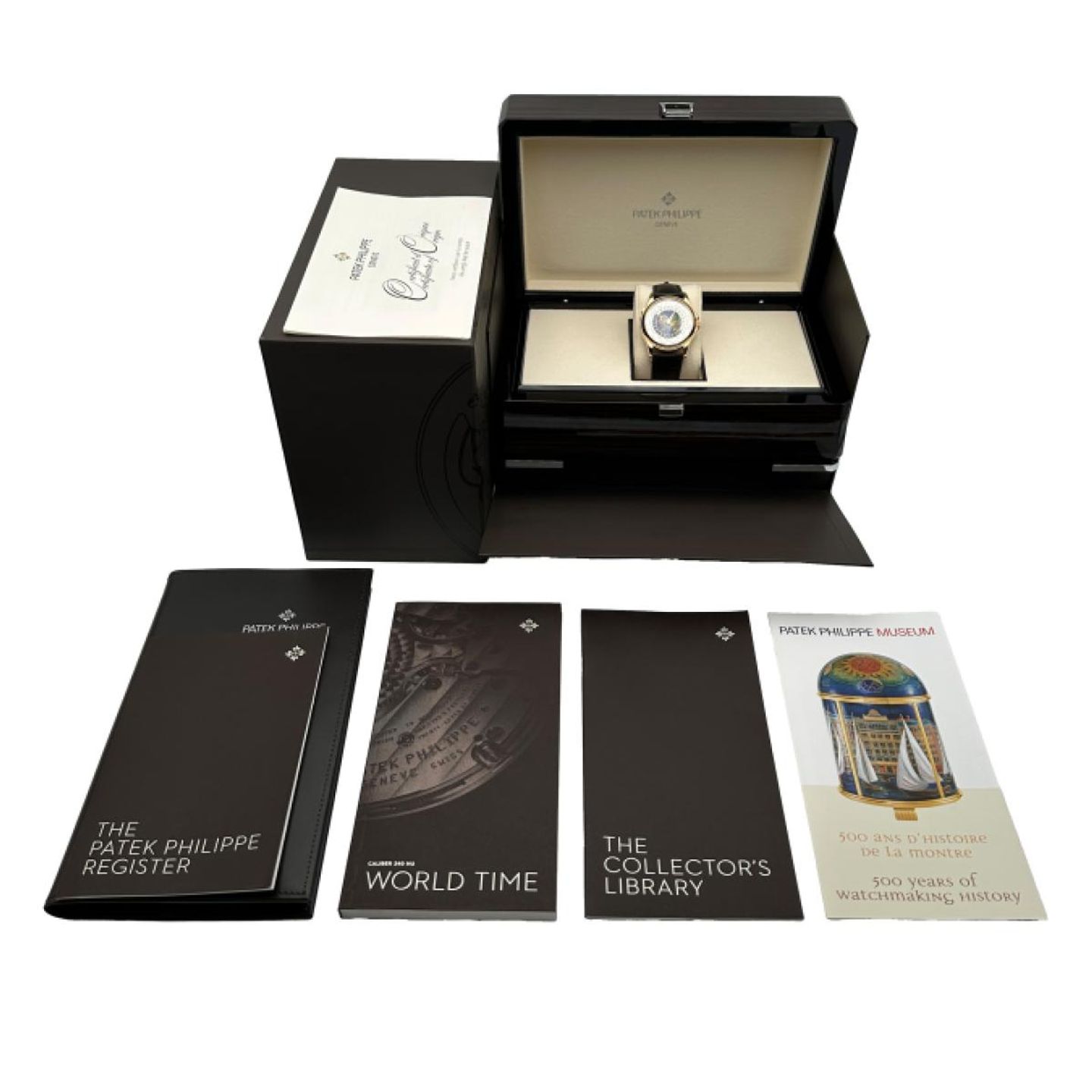 Patek Philippe World Time 5131J-014 (2015) - Multi-colour dial 40 mm Yellow Gold case (5/5)
