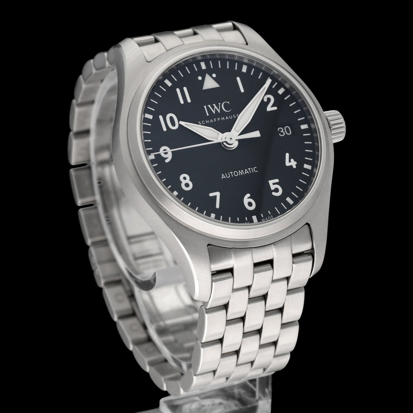 IWC Pilot's Watch Automatic 36 IW324010 (2025) - Black dial 36 mm Steel case (4/8)