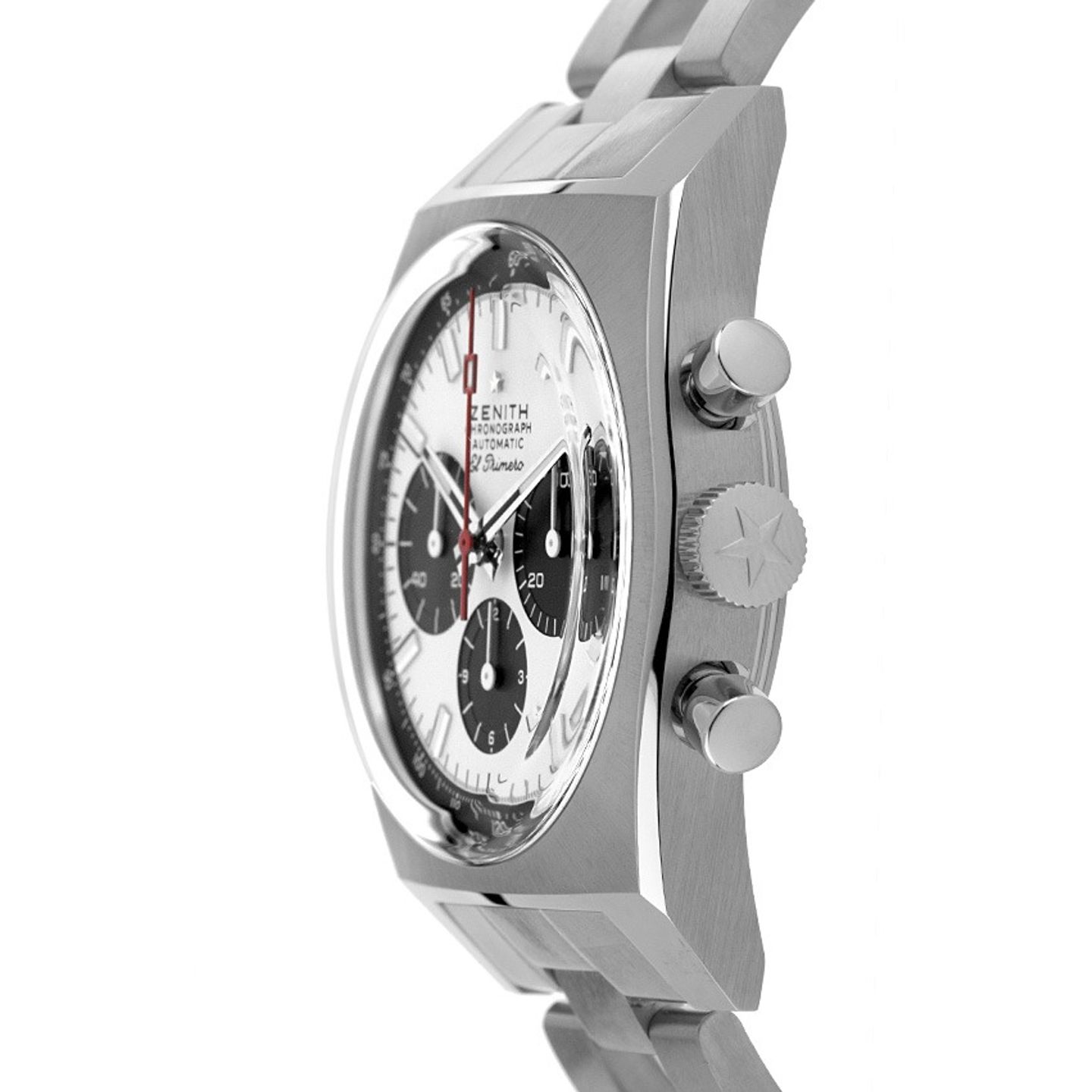 Zenith El Primero Chronomaster 03.A384.400/21.M384 (2025) - White dial 37 mm Steel case (4/7)